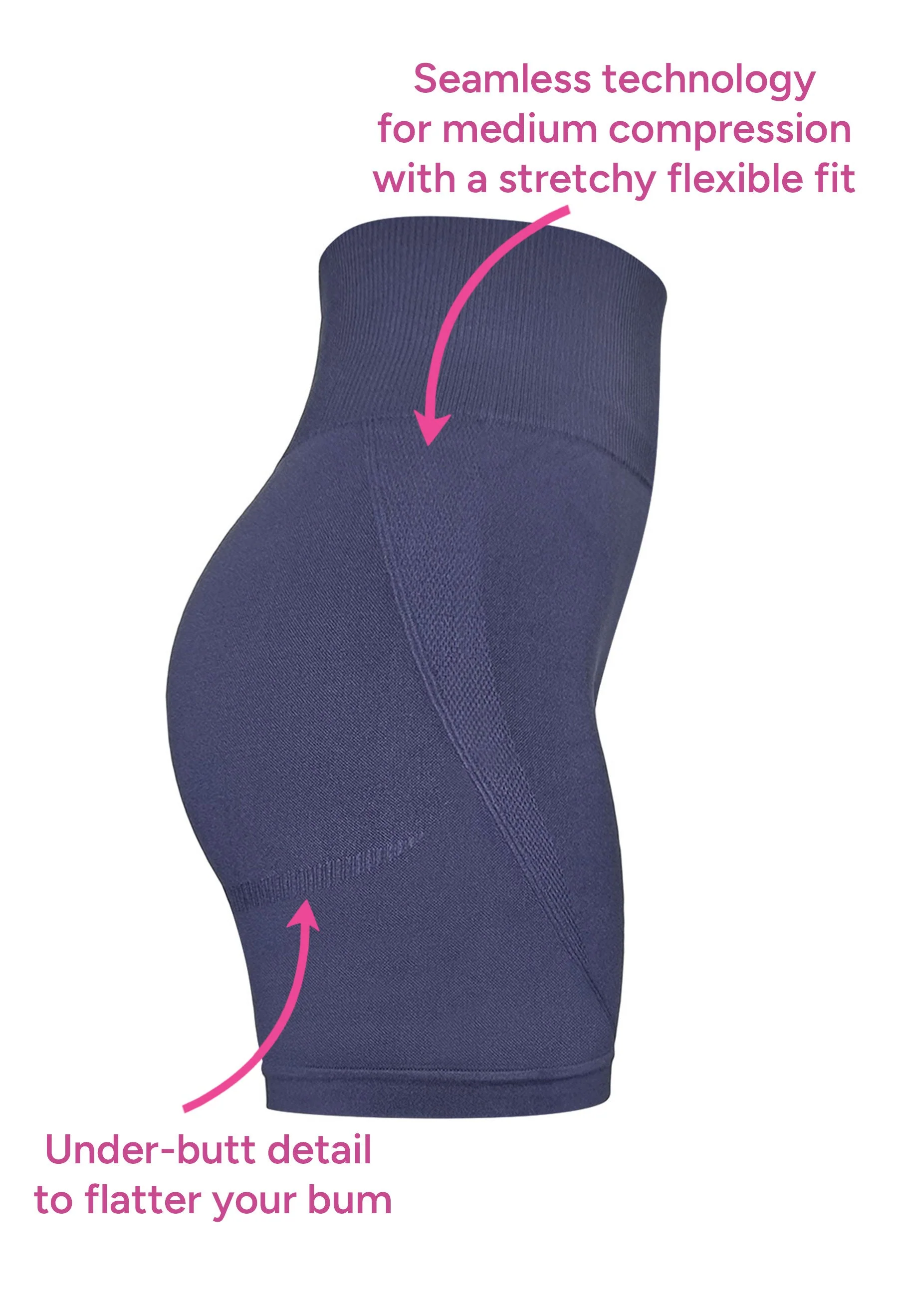 Seamless High Waist Midi Biker Shorts - Image 11