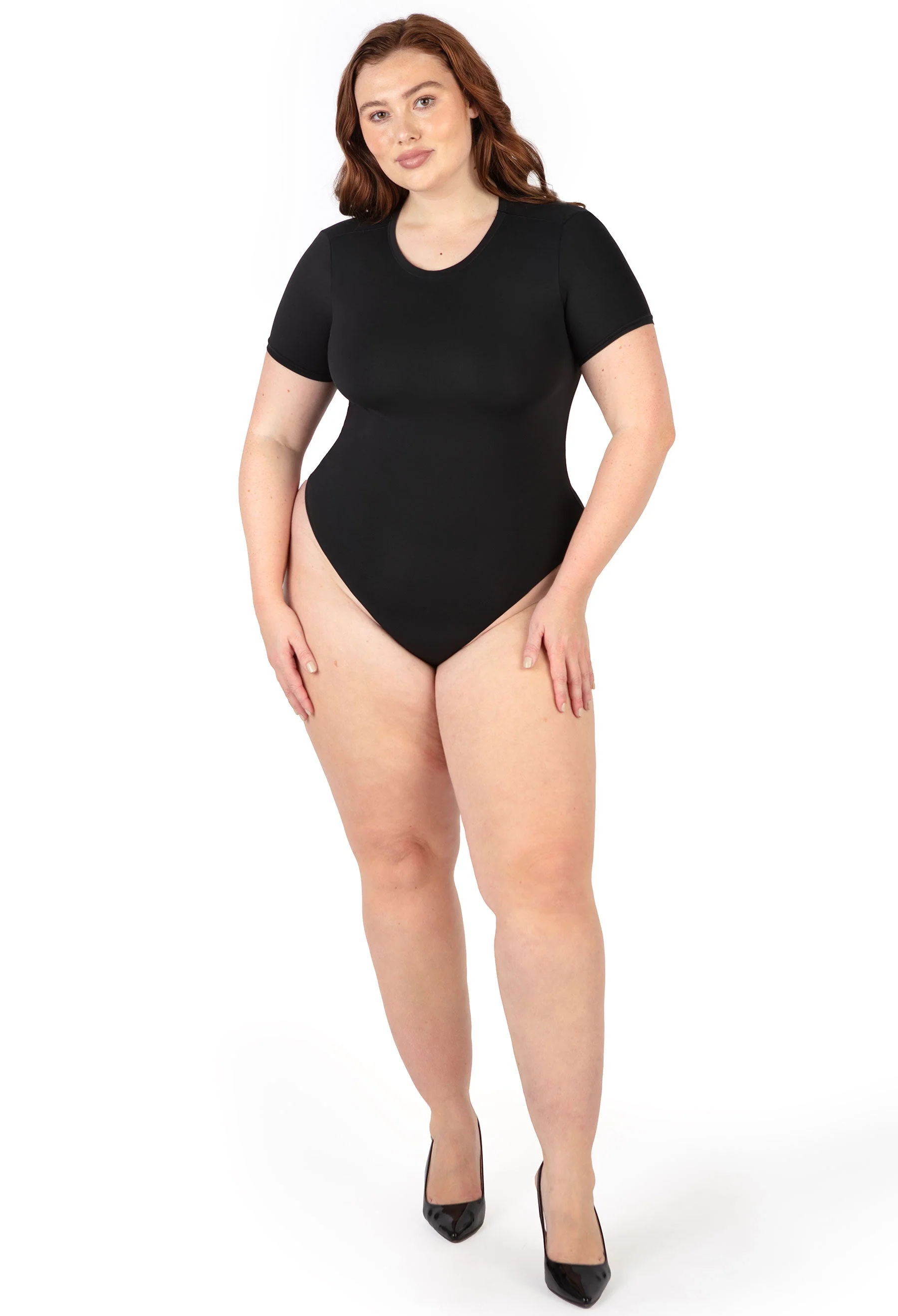 Plus Size T-Shirt Bodysuit G-String | ButterFit - Image 3