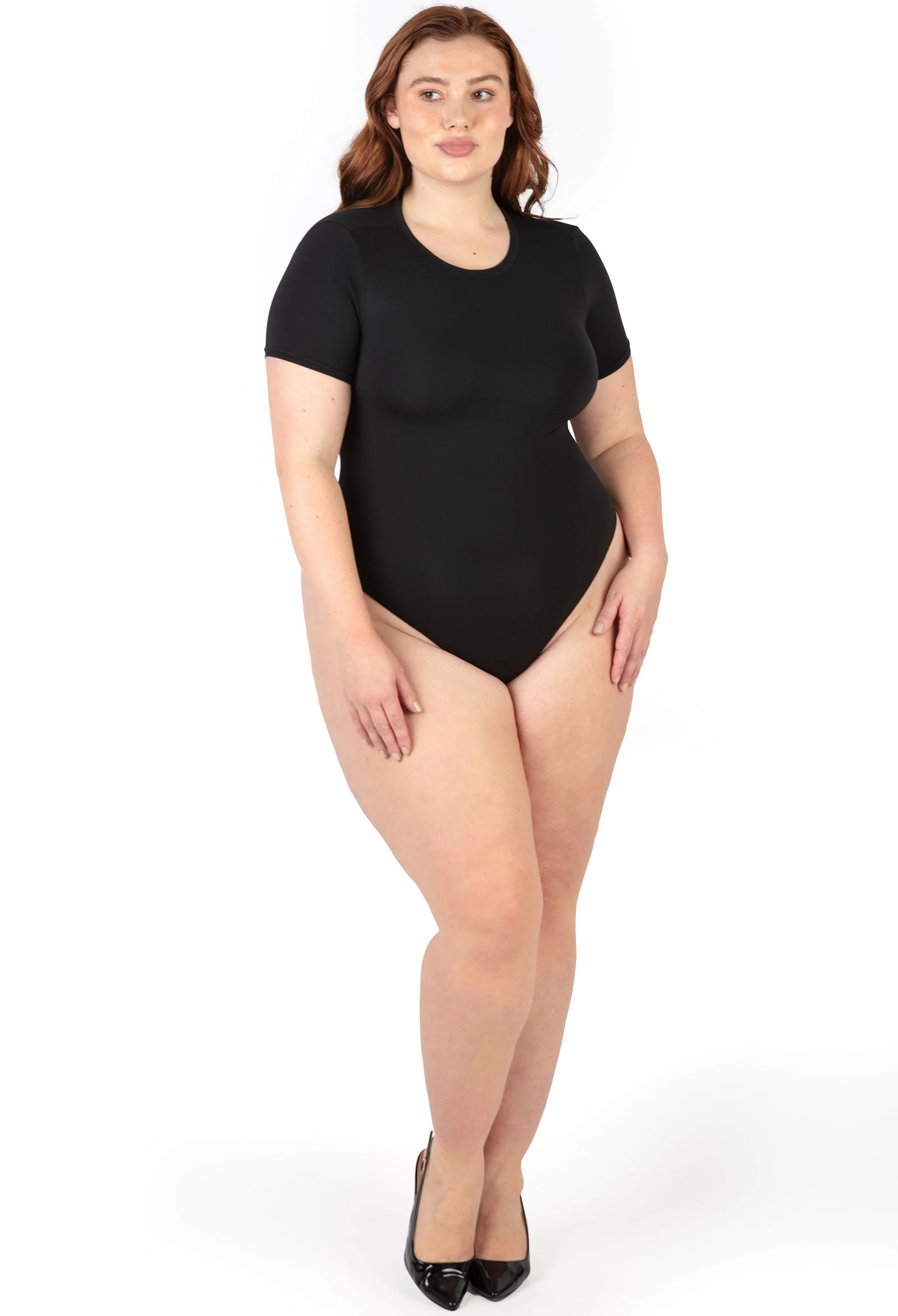 Plus Size T-Shirt Bodysuit G-String | ButterFit - Image 4