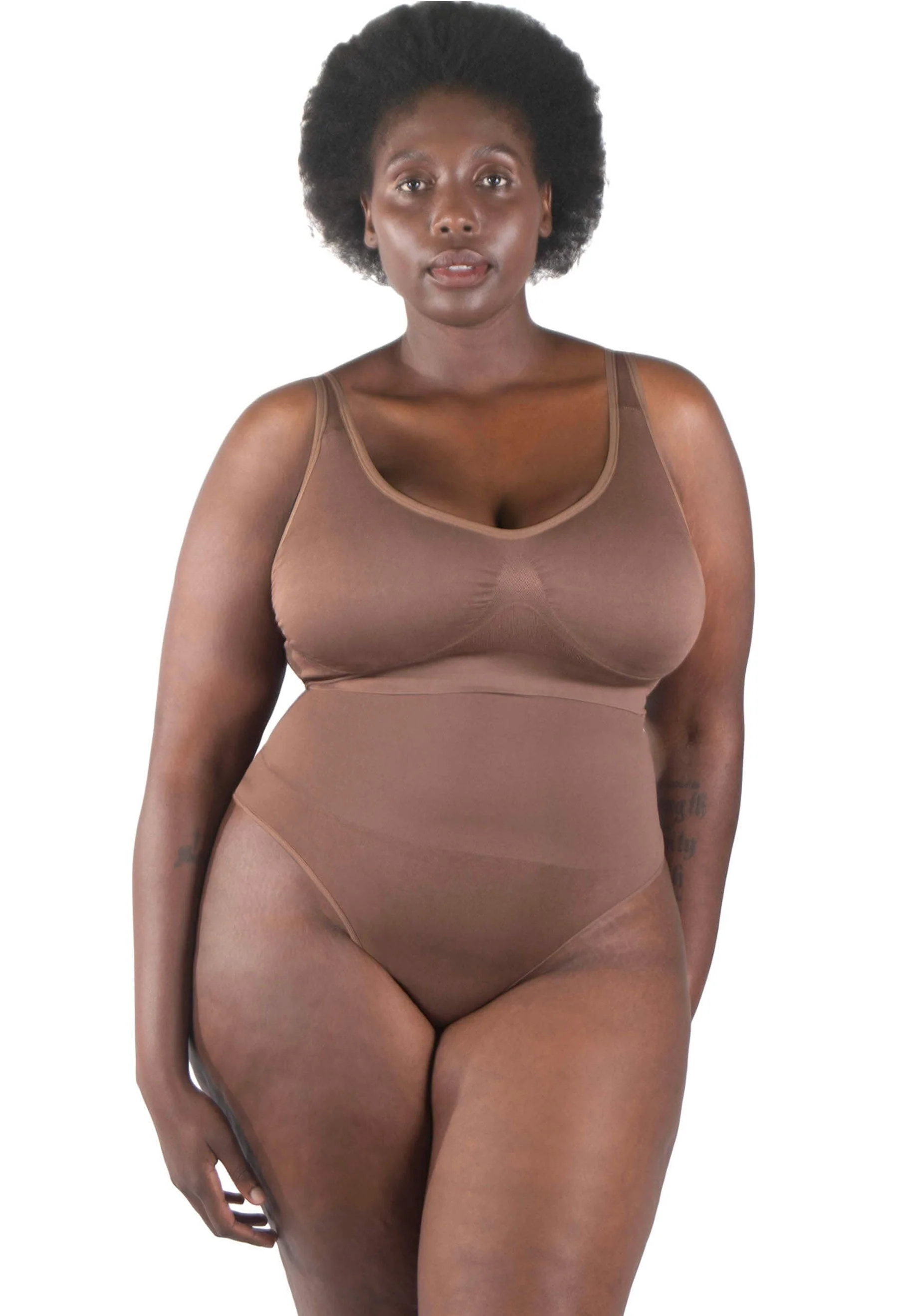 Plus Size Underbust Stay Up Shaping G String - Image 5