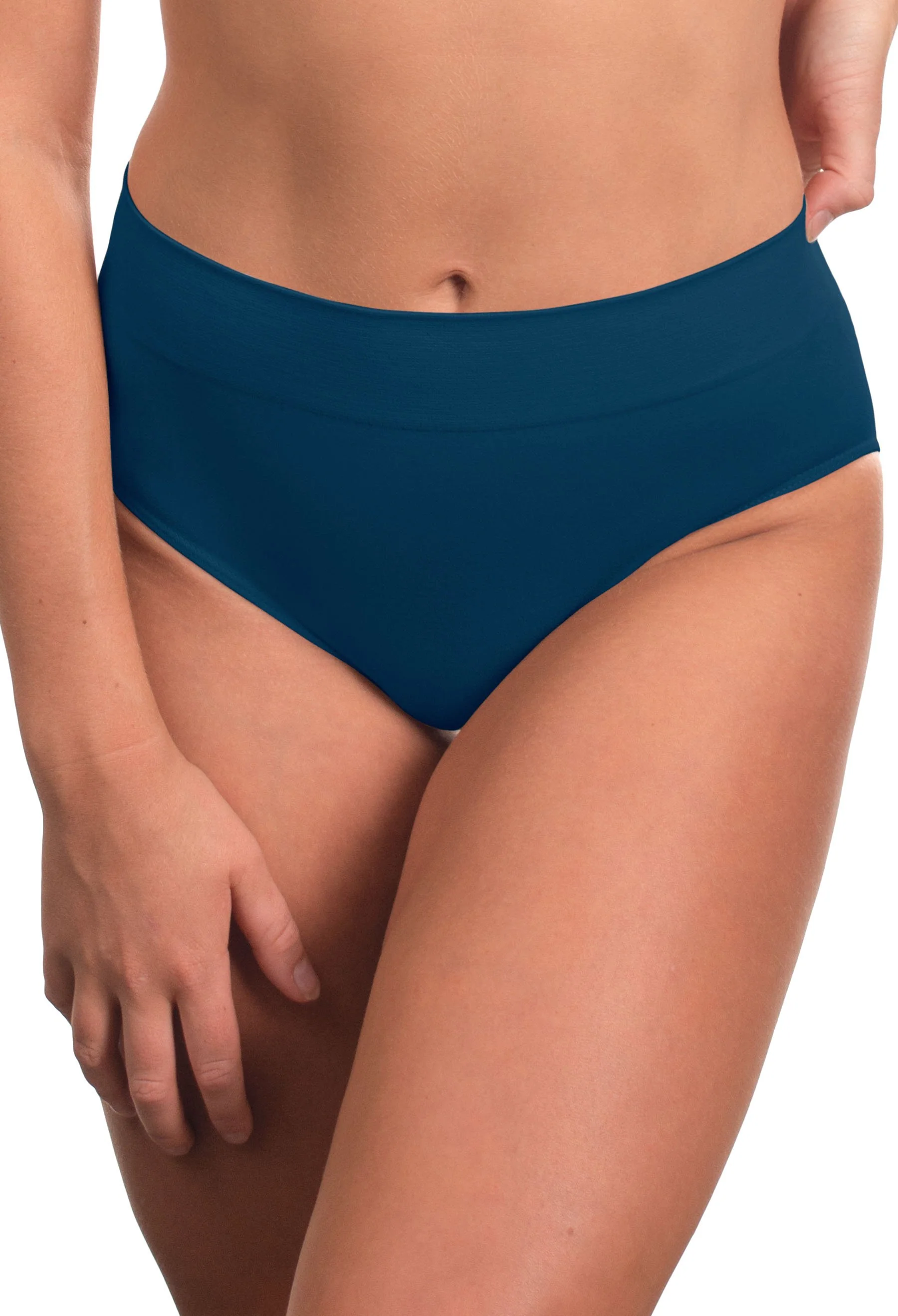 Post Maternity Cotton Rich Support High Cut Brief - Image 7