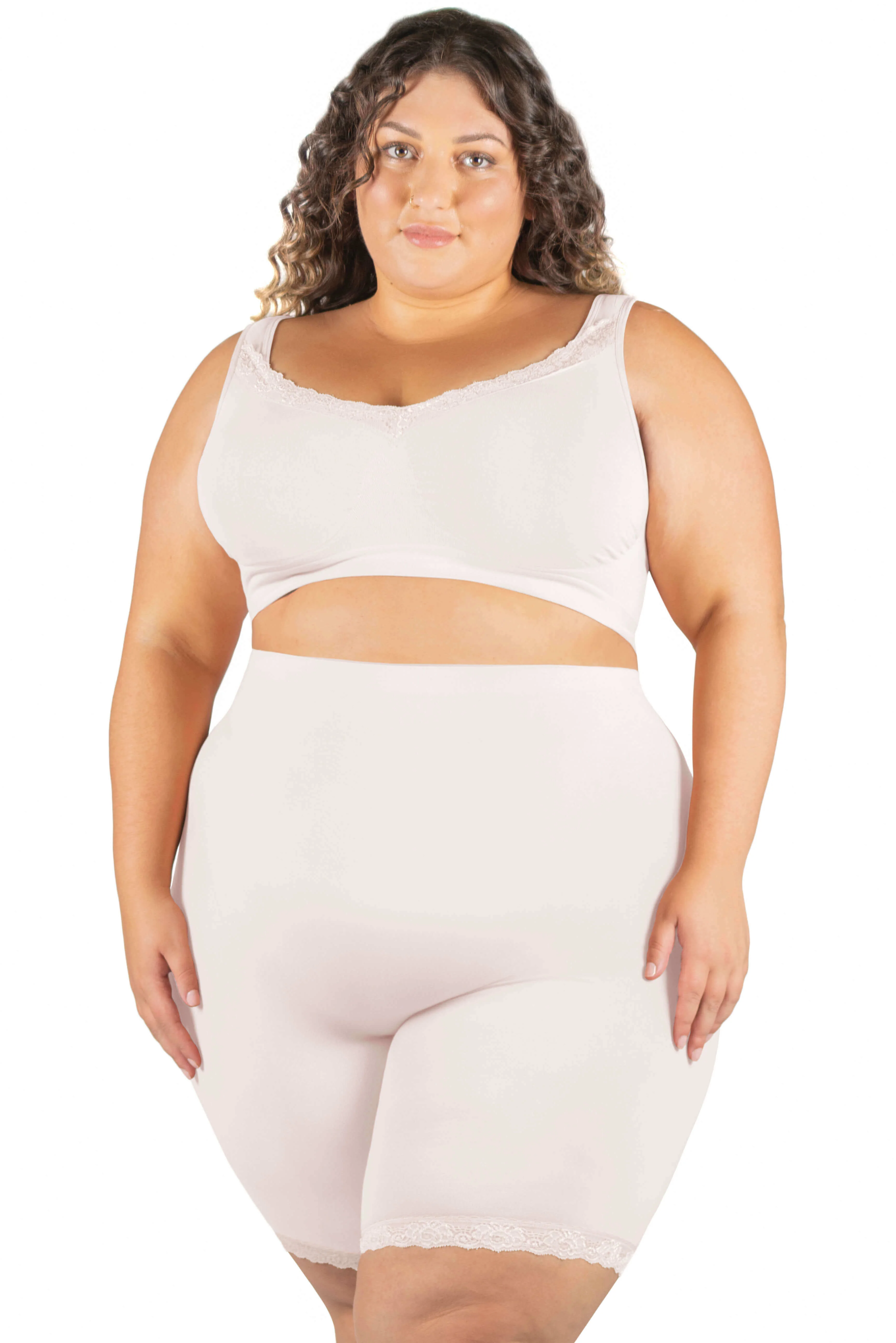 Post Surgery Comfort Long Shorts | Seamless Cotton Blend - Image 11