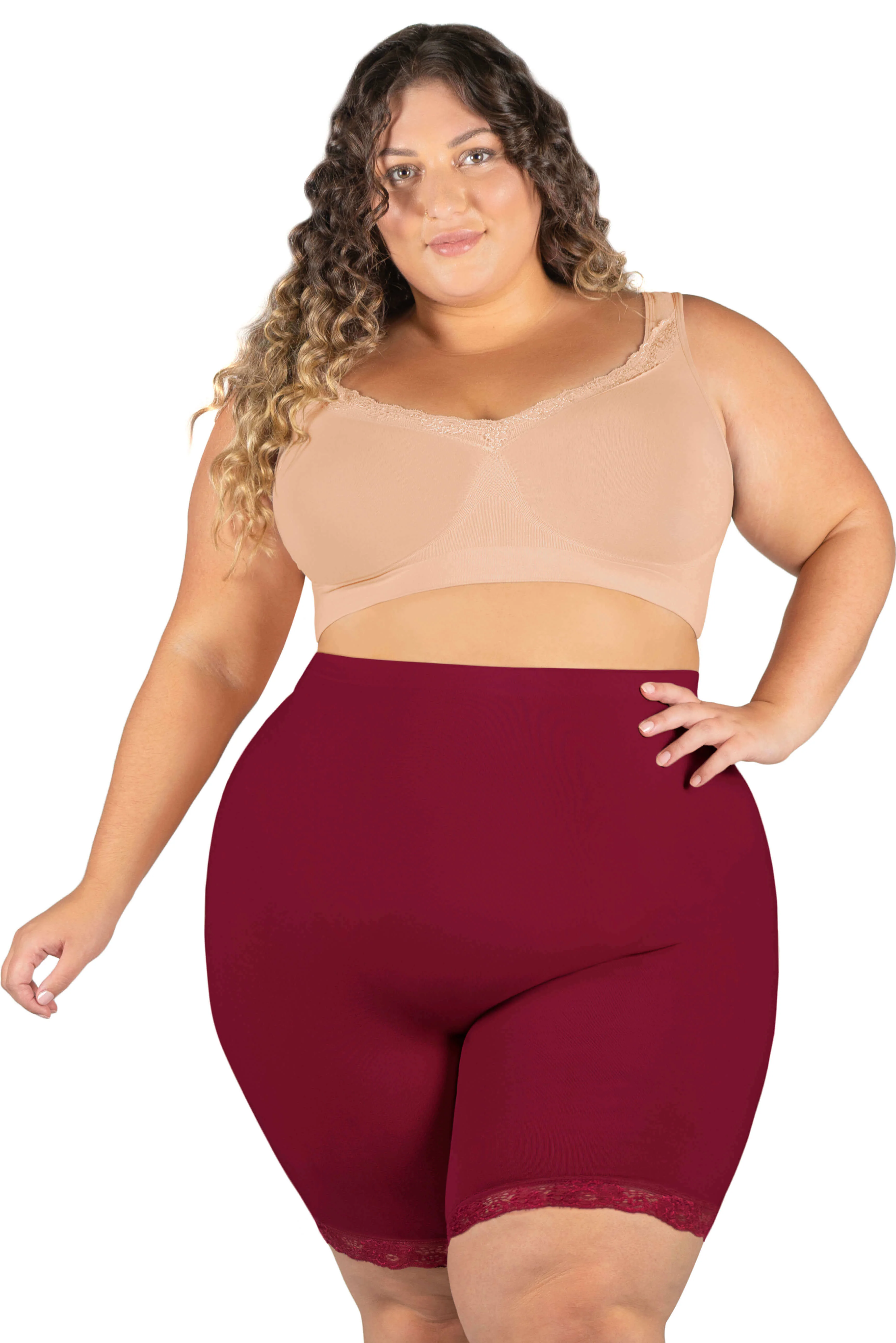 Post Surgery Comfort Long Shorts | Seamless Cotton Blend - Image 15