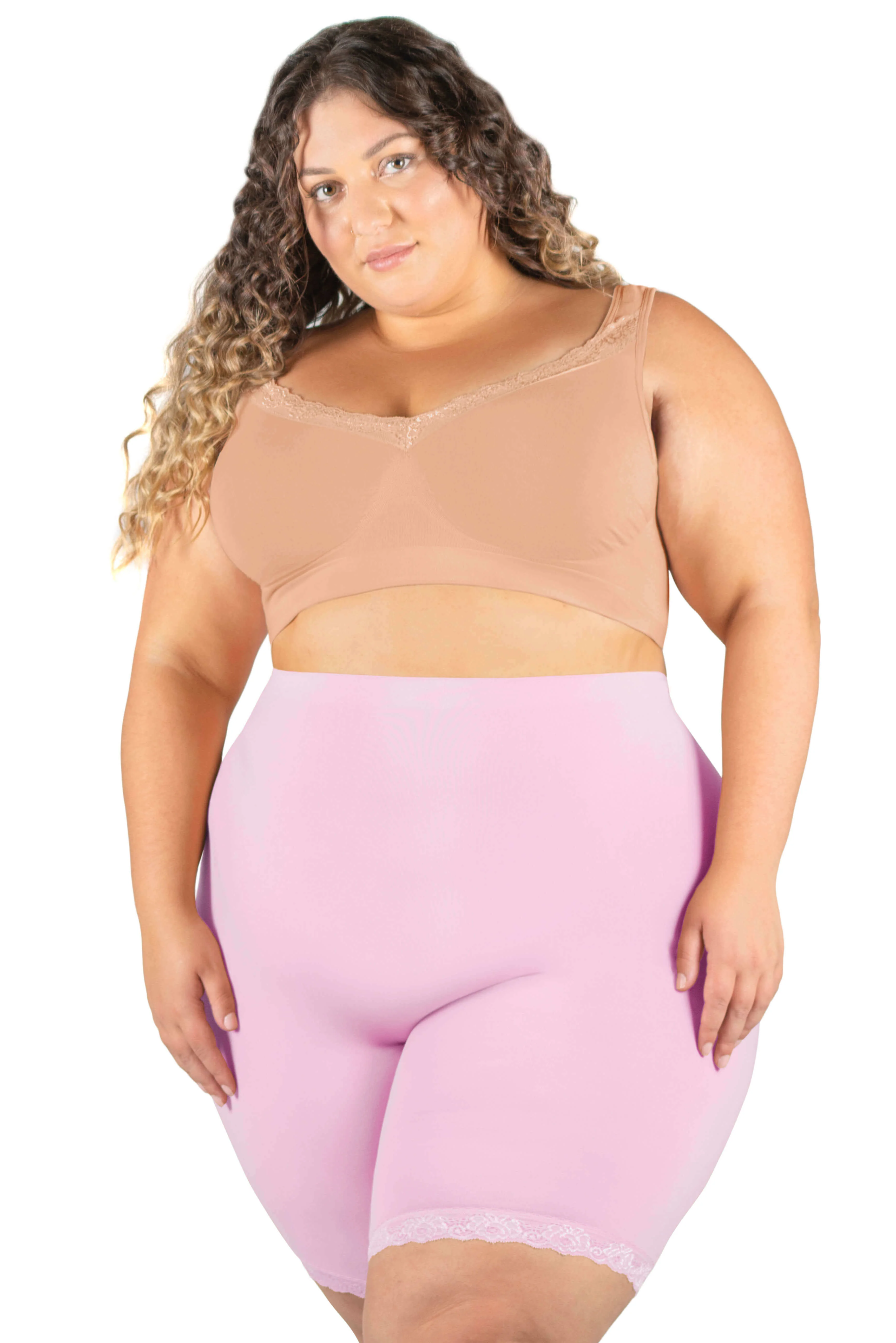 Post Surgery Comfort Long Shorts | Seamless Cotton Blend - Image 25