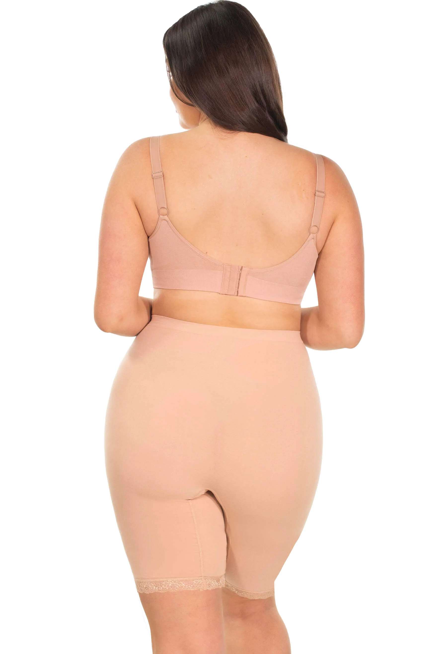 Post Surgery Comfort Long Shorts | Seamless Cotton Blend - 3 Pack - Image 10