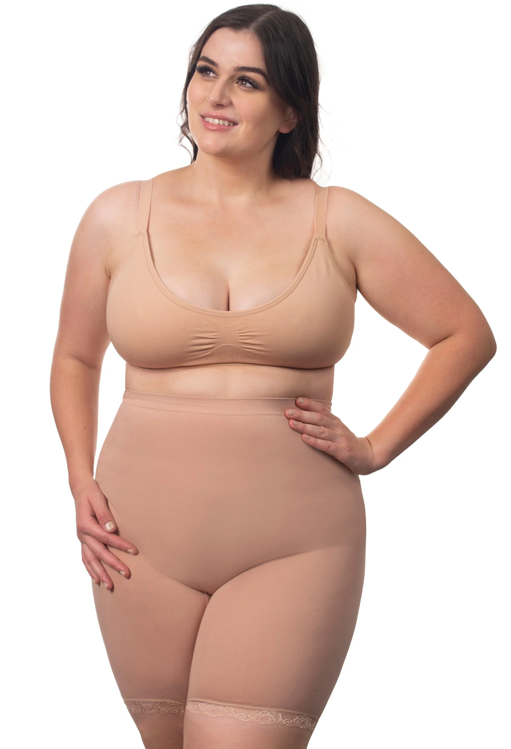 Post Surgery Comfort Long Shorts | Seamless Cotton Blend - Image 5