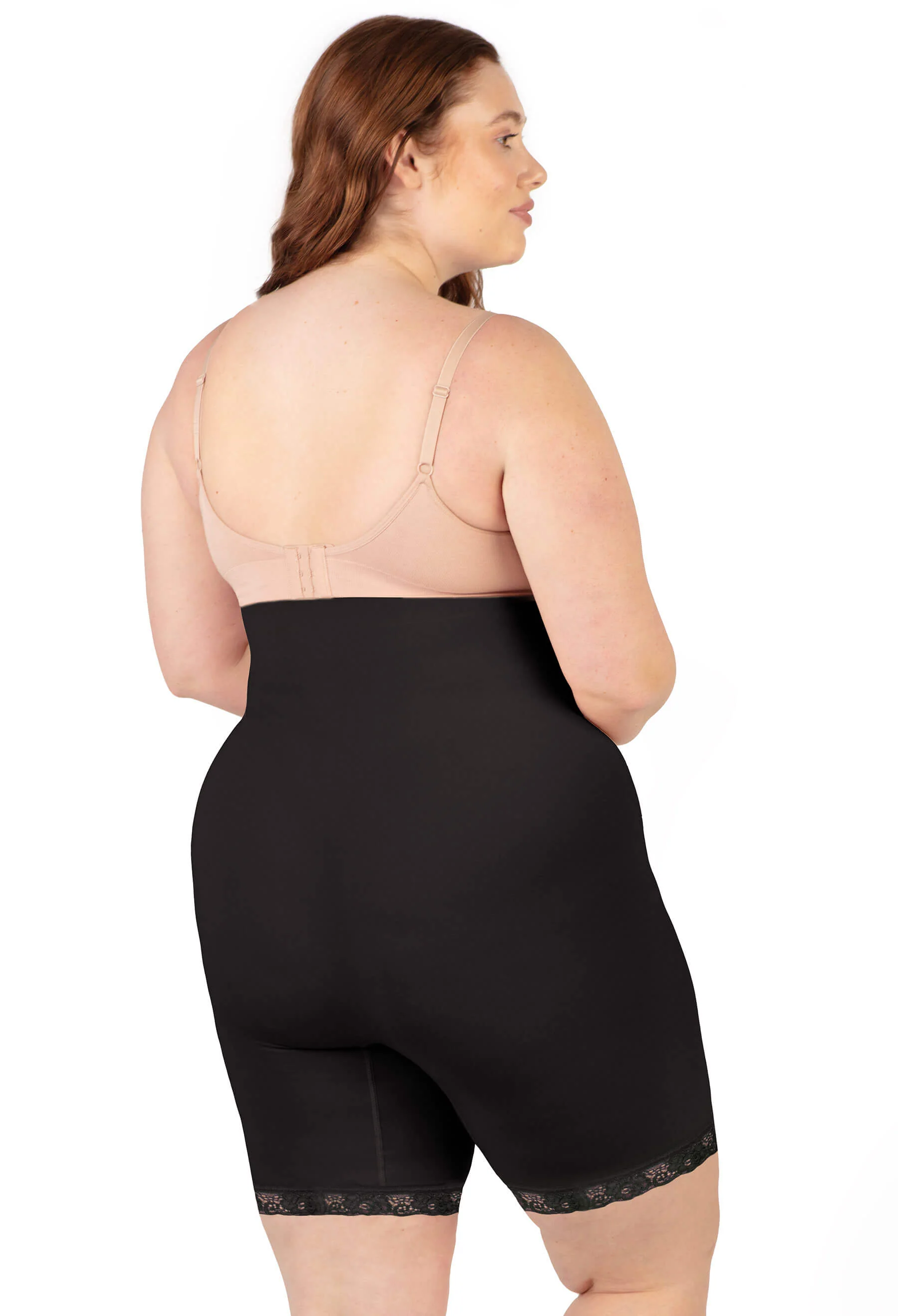 Underbust Anti Chafing Midi Cotton Rich Shorts - Image 12