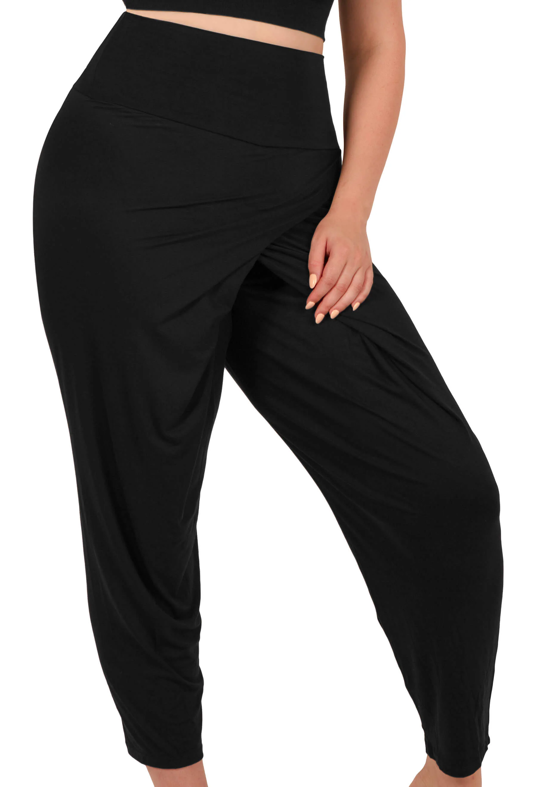 Pregnancy Bamboo Cross Fold Lounge Pants - Image 6