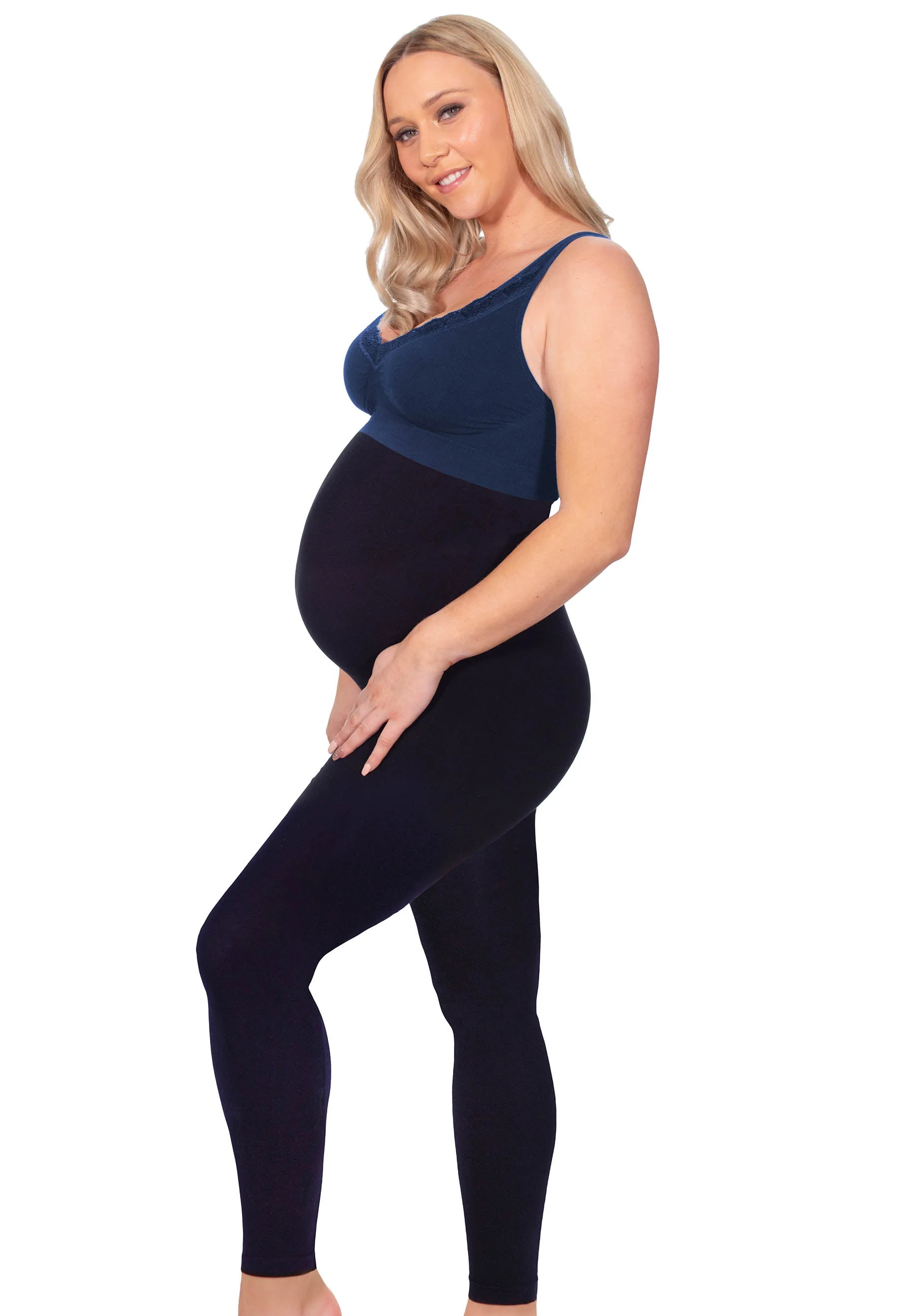 Maternity Leggings | Bamboo | 2 Pack - Image 5