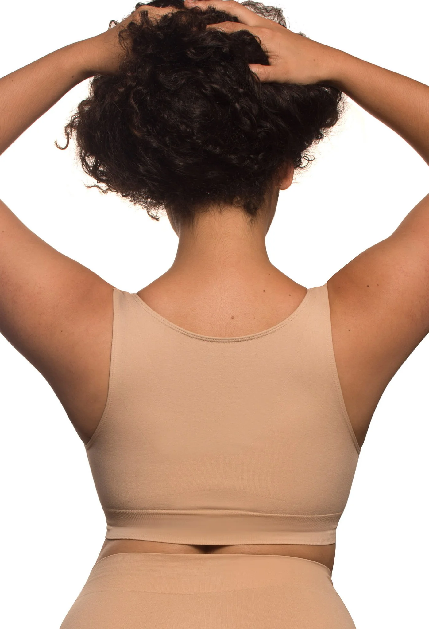 Wire Free High Back Pull On Crop Top - Image 3