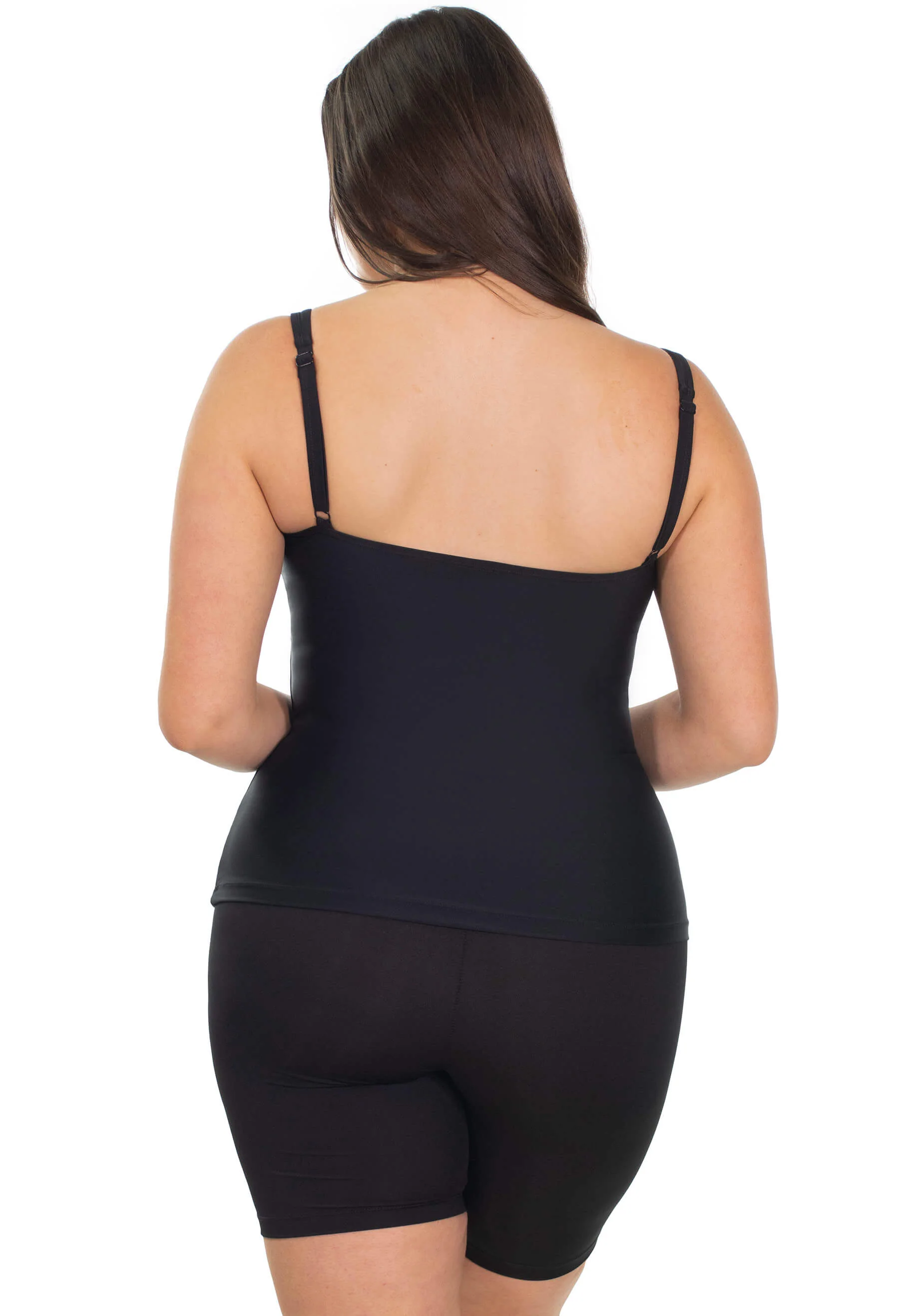 Ruched Bust Tankini Swim Top - Image 7