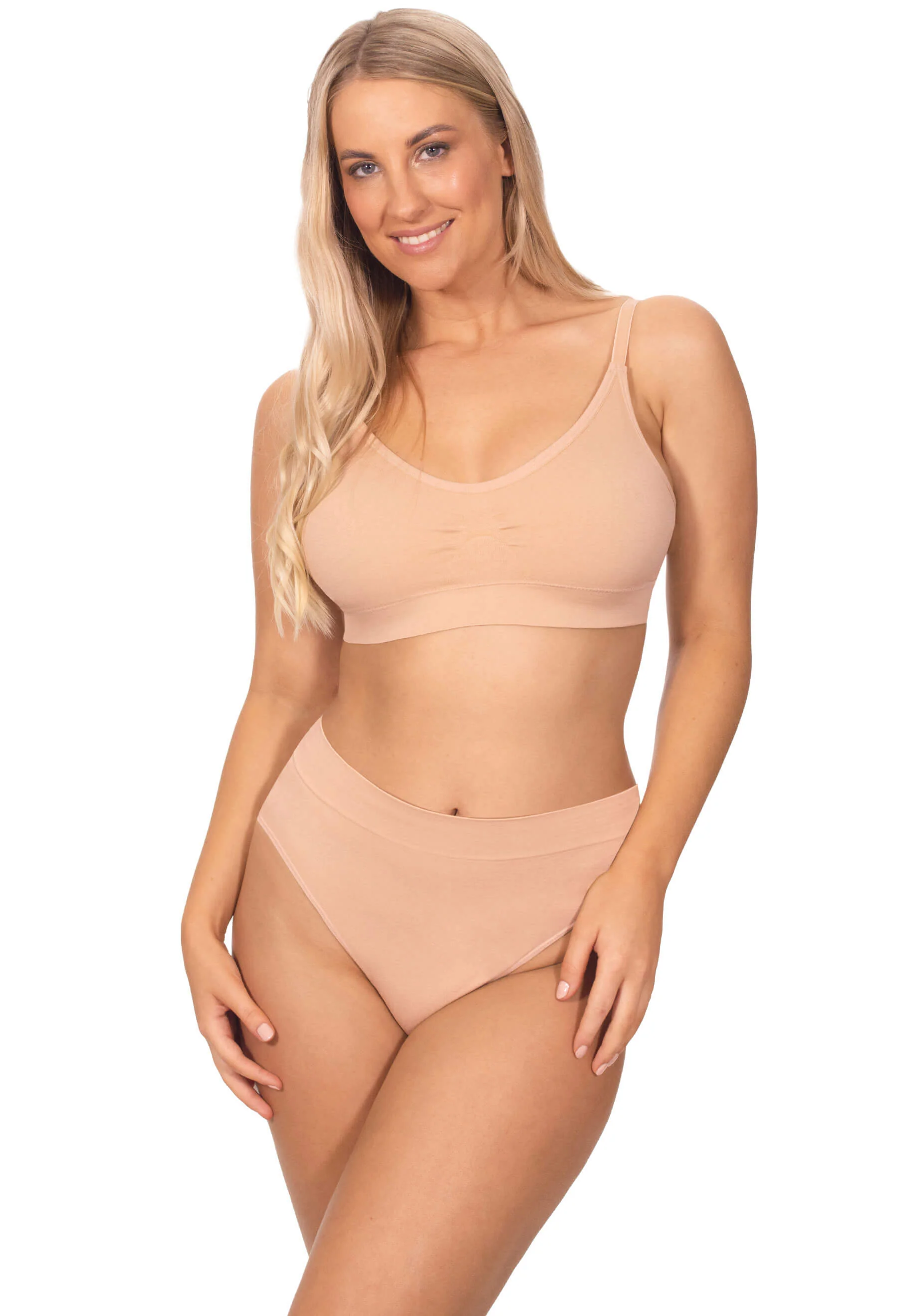 Seamless Cotton Rich High Waist G String - Image 4