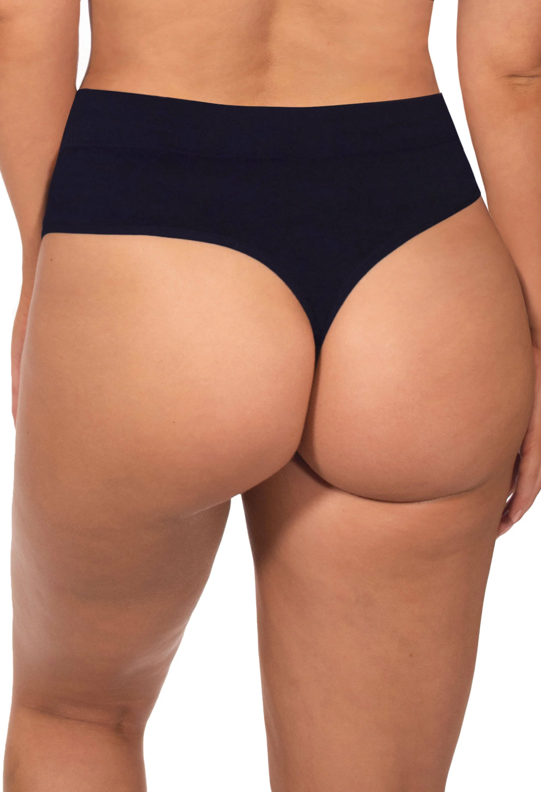 Seamless Cotton Rich High Waist G String - Image 7