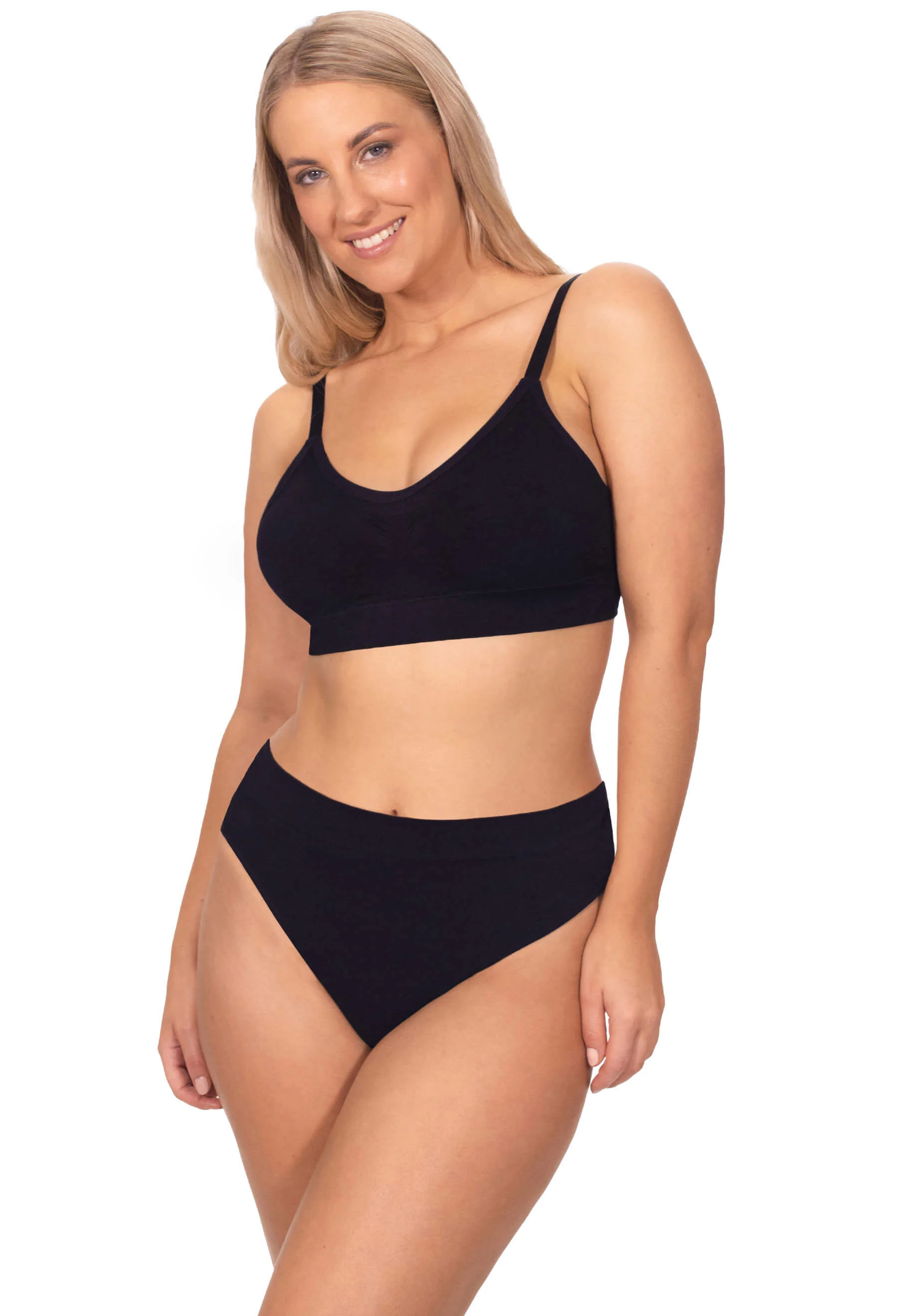 Seamless Cotton Rich High Waist G String - Image 8