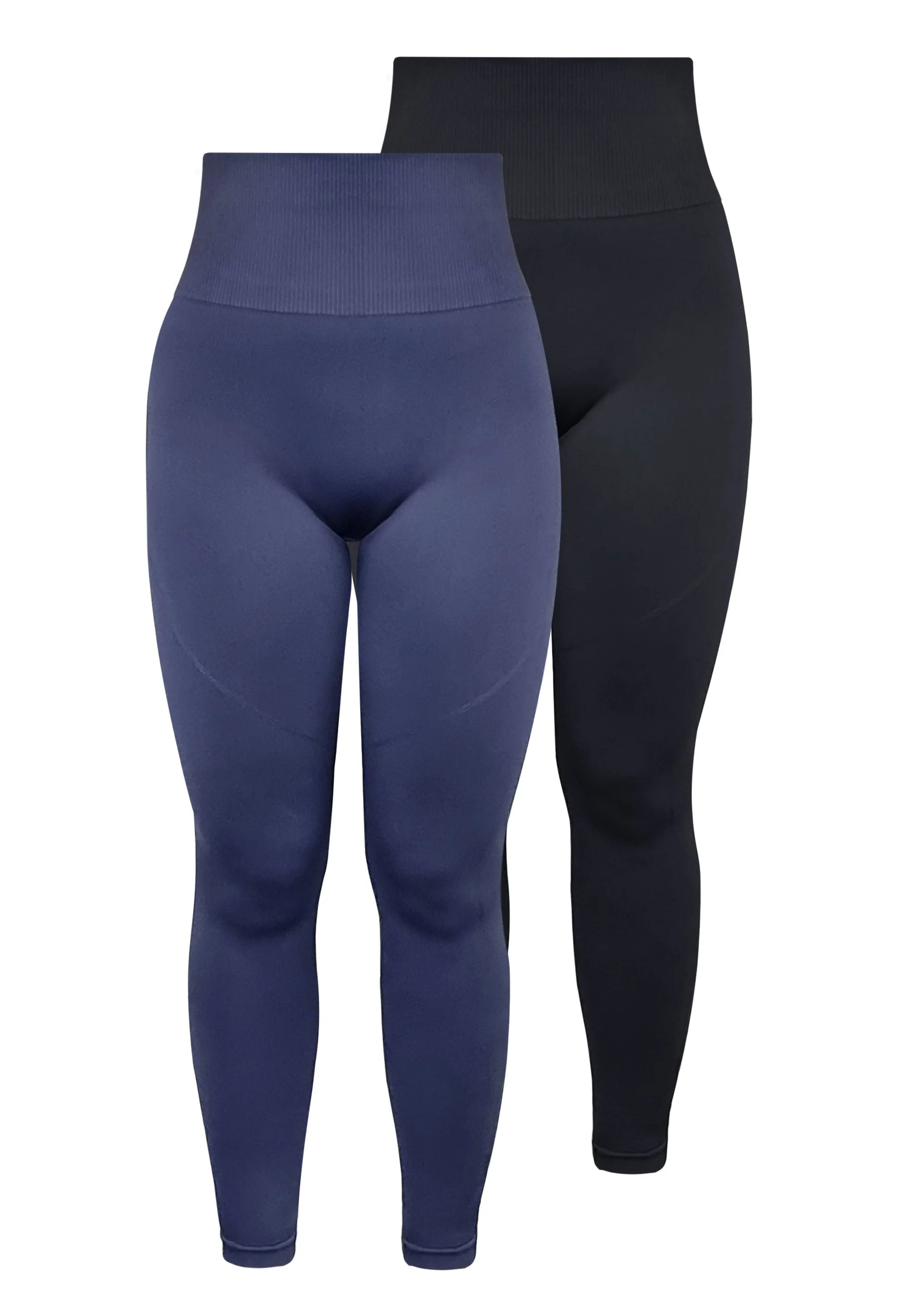 Seamless High Waist Full Length Leggings - 2 Pack - Image 16
