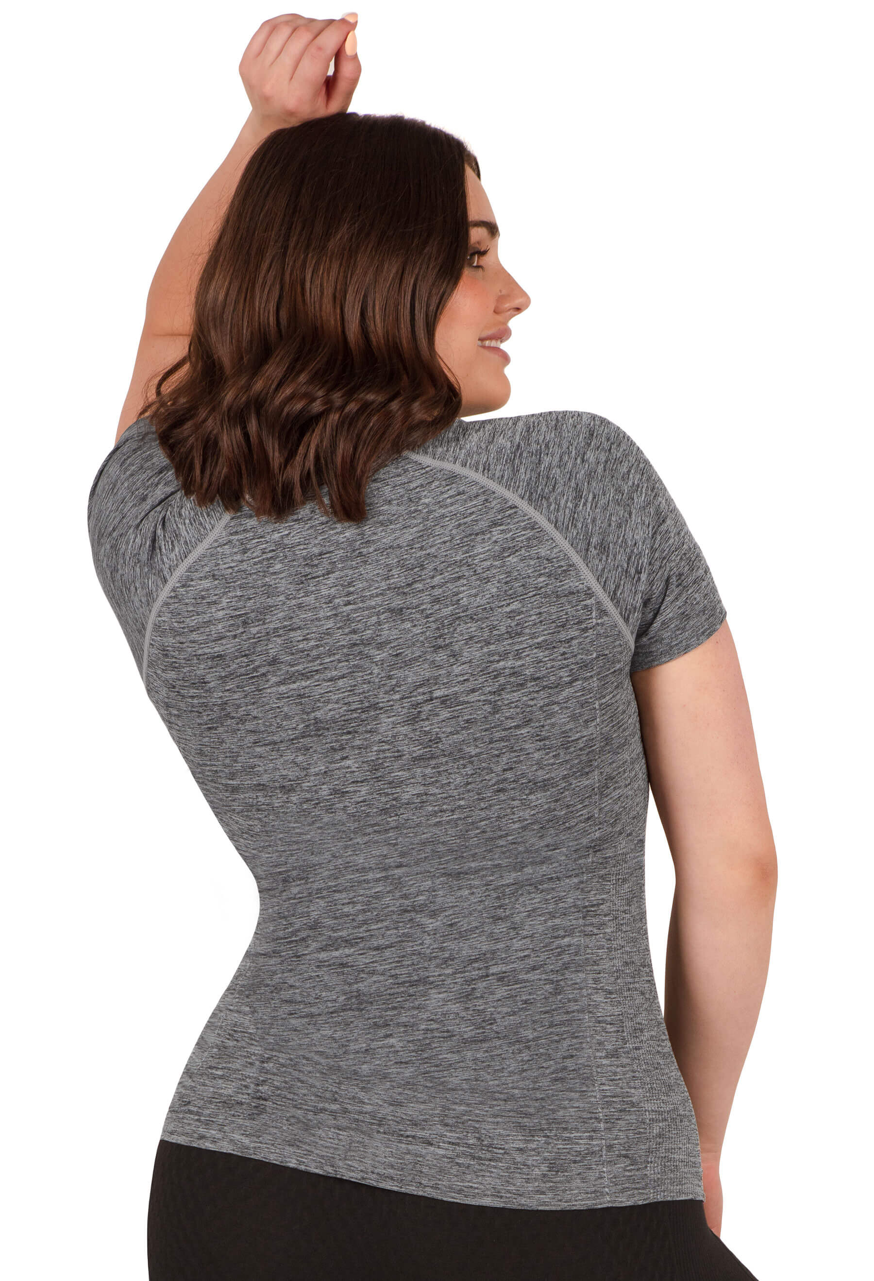 Seamless Short Sleeve Activewear Tee - BUY 2 GET 1 FREE - Image 3