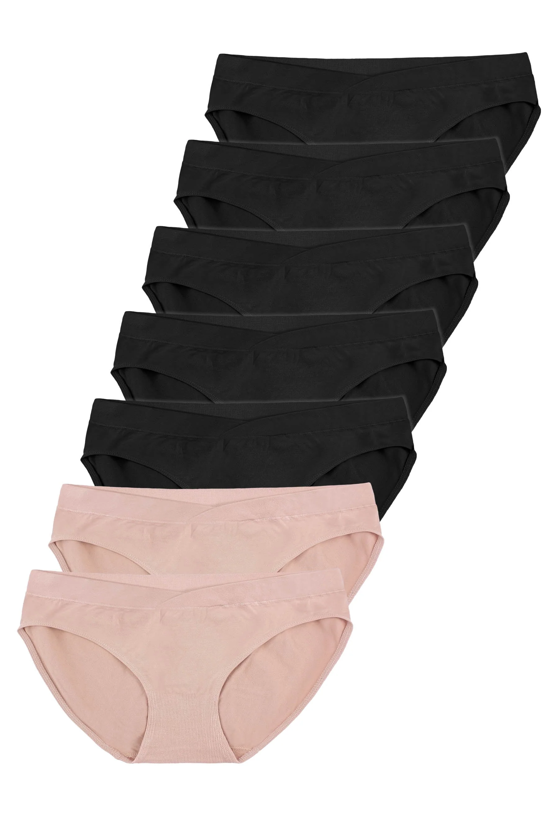 Seamless Soft & Stretchy Bamboo V Bikini - 7 Pack - Image 10