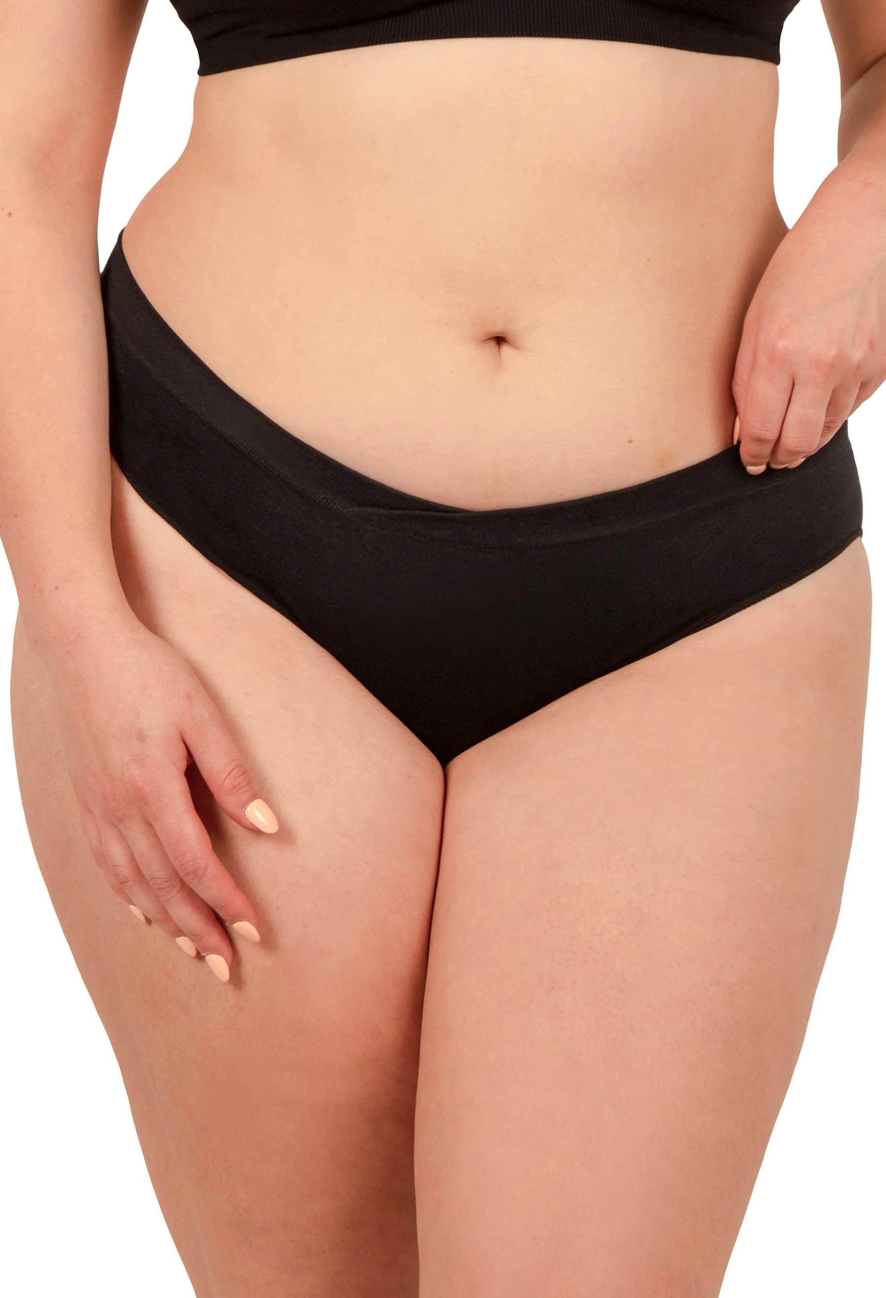 Seamless Soft & Stretchy Bamboo V Bikini - 7 Pack - Image 5