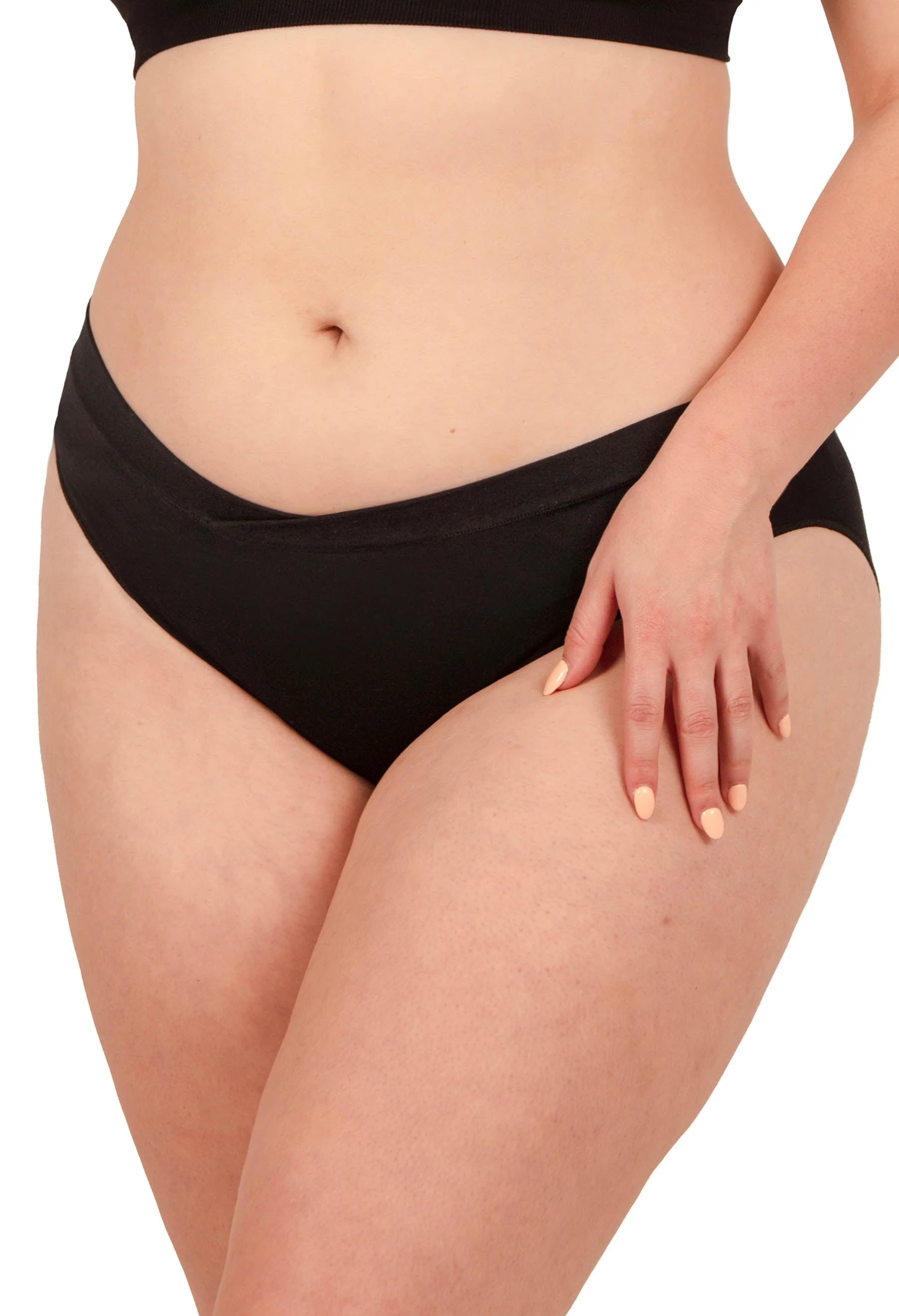 Seamless Soft & Stretchy Bamboo V Bikini - 7 Pack - Image 6
