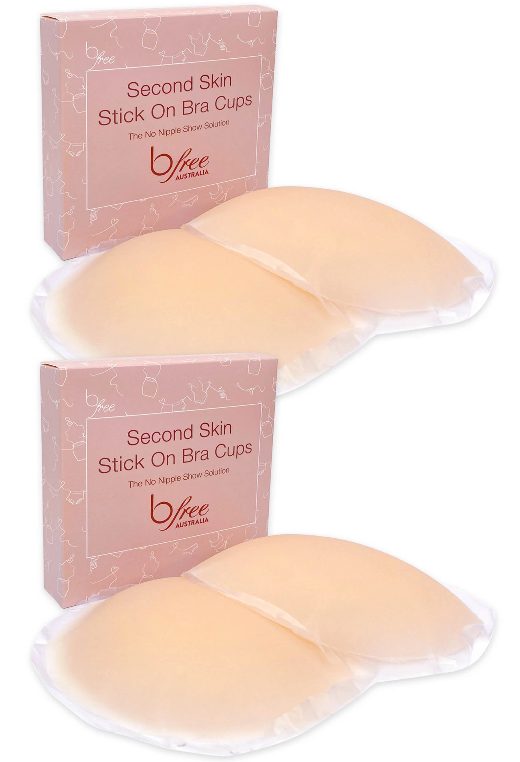 Second Skin Bra Cups - 2 Pack - Image 3