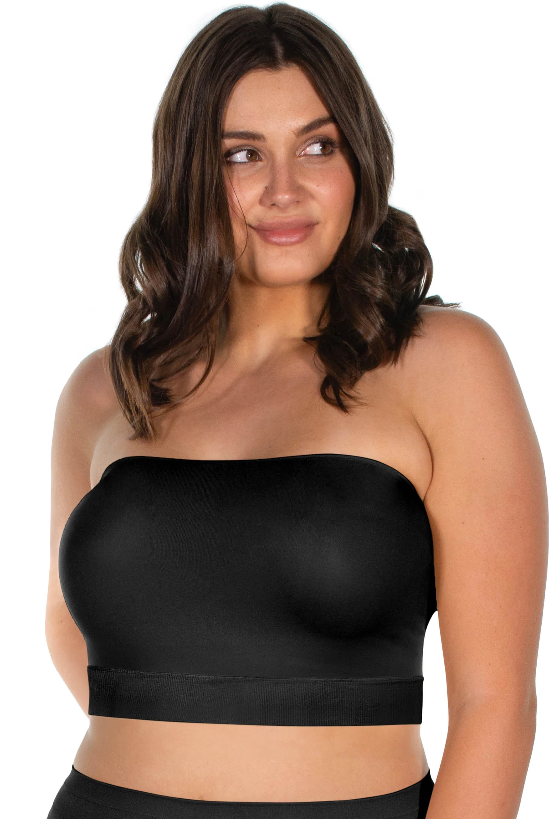 Sleek Bandeau Top with Silicone Bra Pads - Image 10
