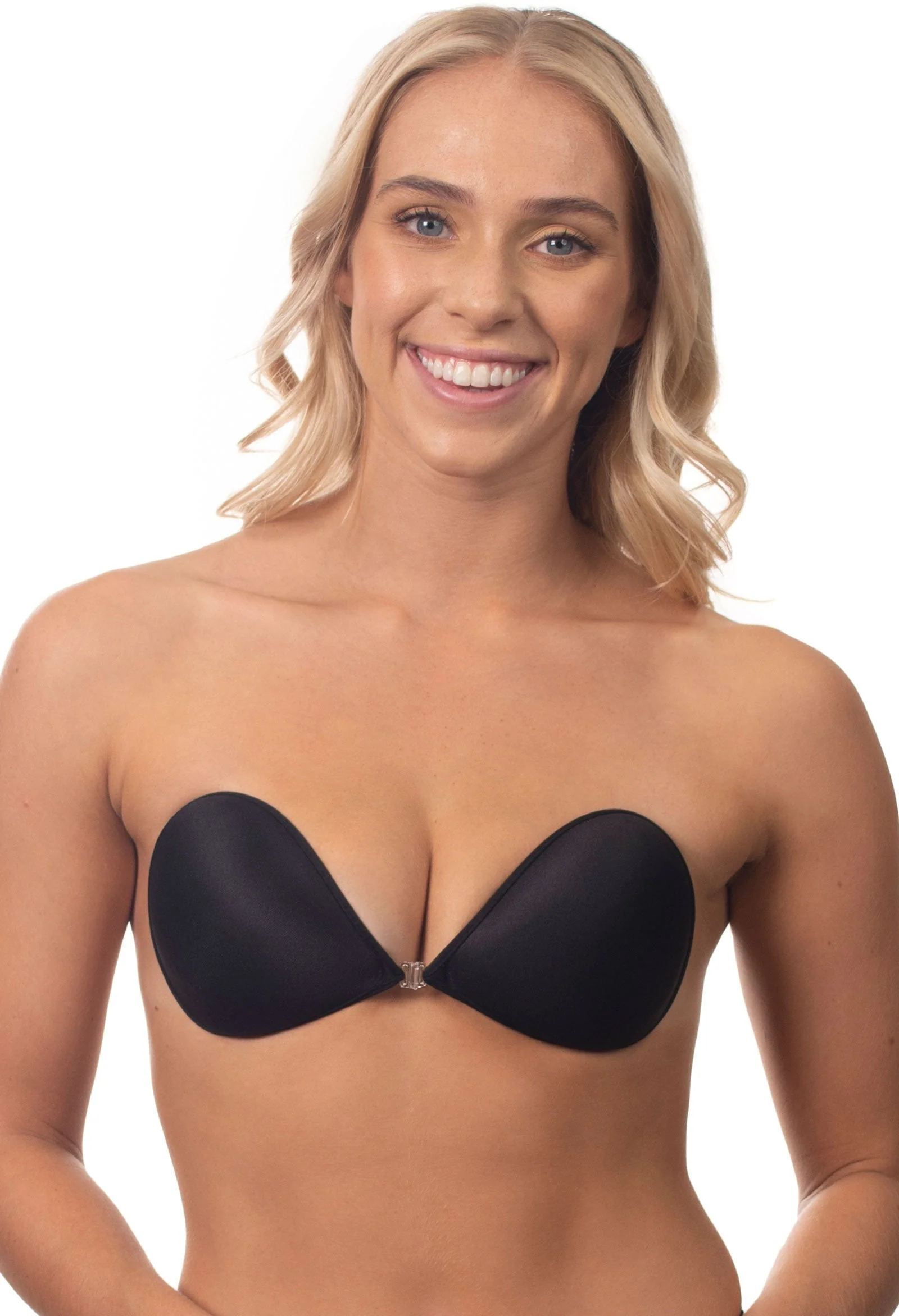 Sleek Stick On Bra With Straps Set - Image 9