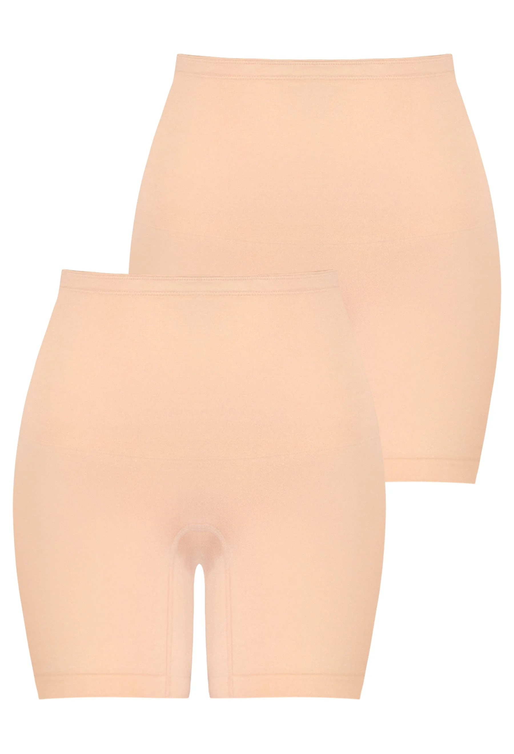 Targeted Tummy Control Stay-Up Shorts | Silicone Band - 2 Pack - Image 12