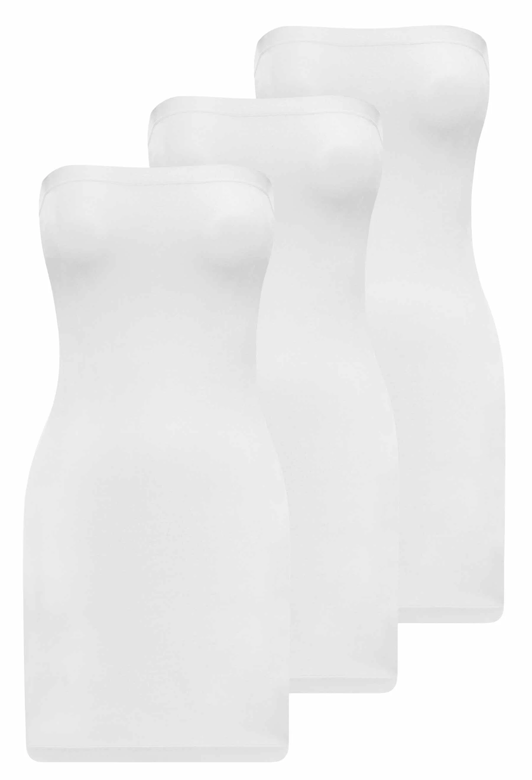 Strapless Knee Length Slip Dress - 3 PACK - Image 14