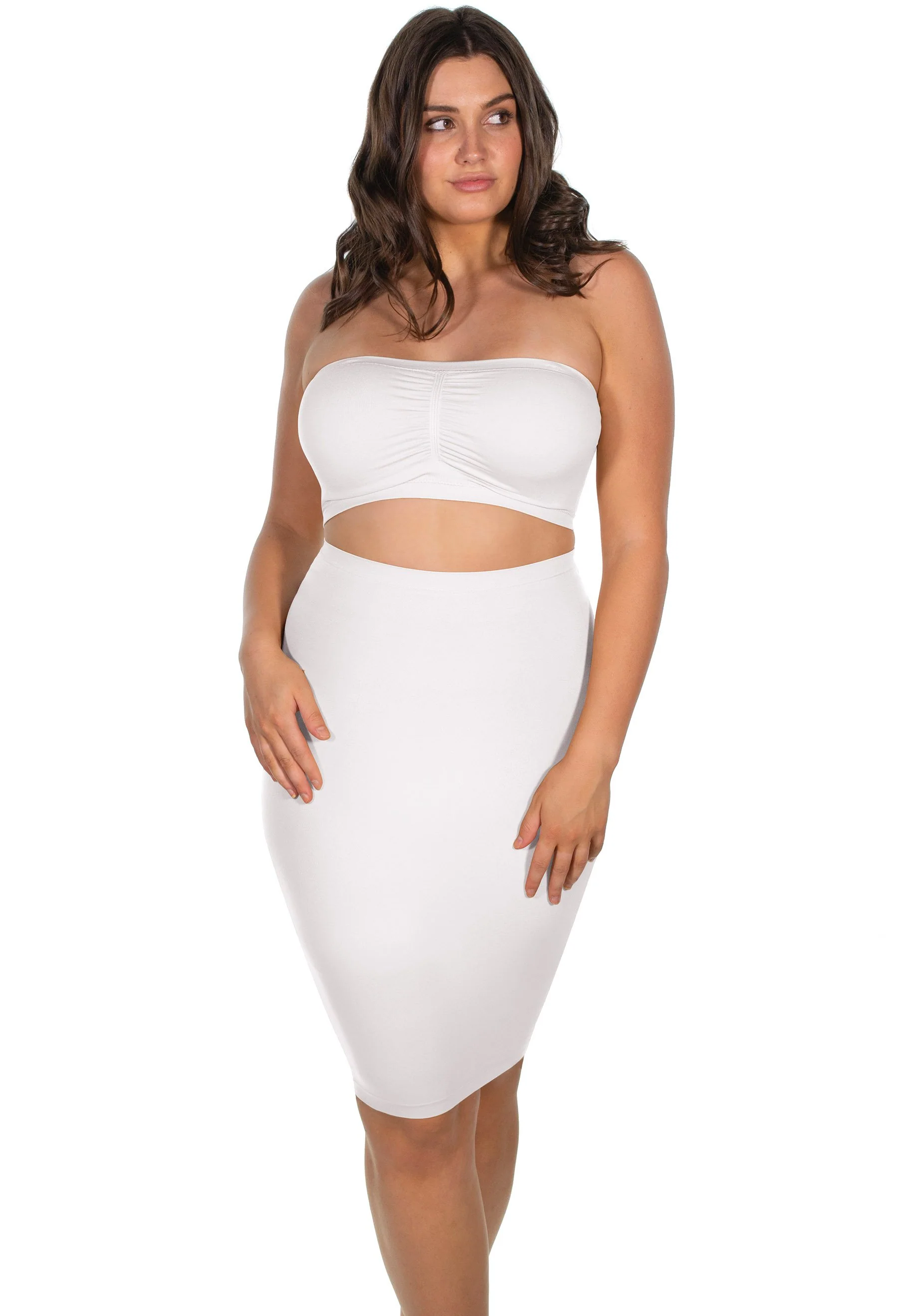 Strapless Mini Slip/Skirt - 3 Pack - Image 12