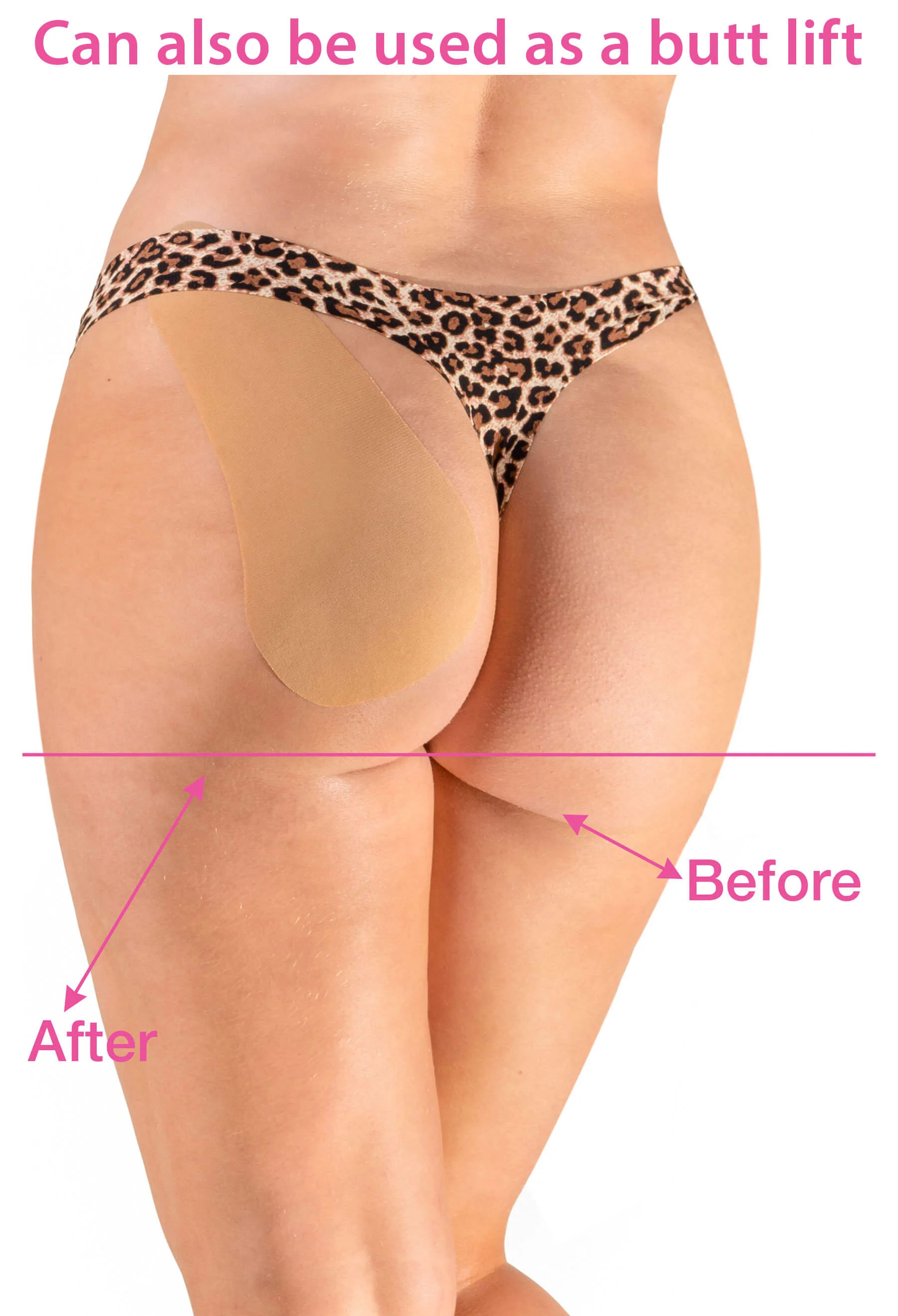 Tear Drop Lift Up Breast & Body Tapes - 1 Pair - Image 3