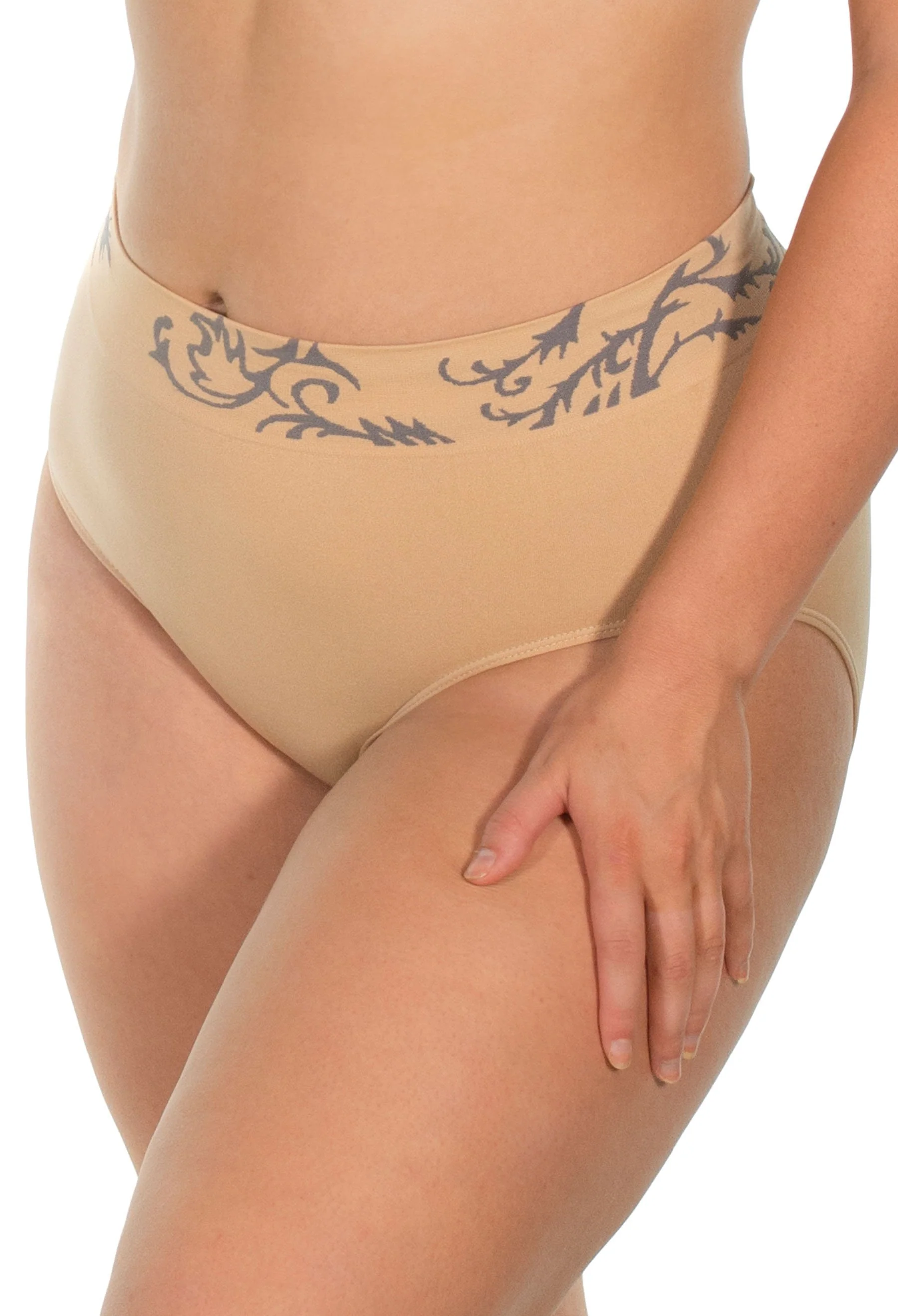 Travel Essential - Fancy Contour High Cut Brief - Image 3