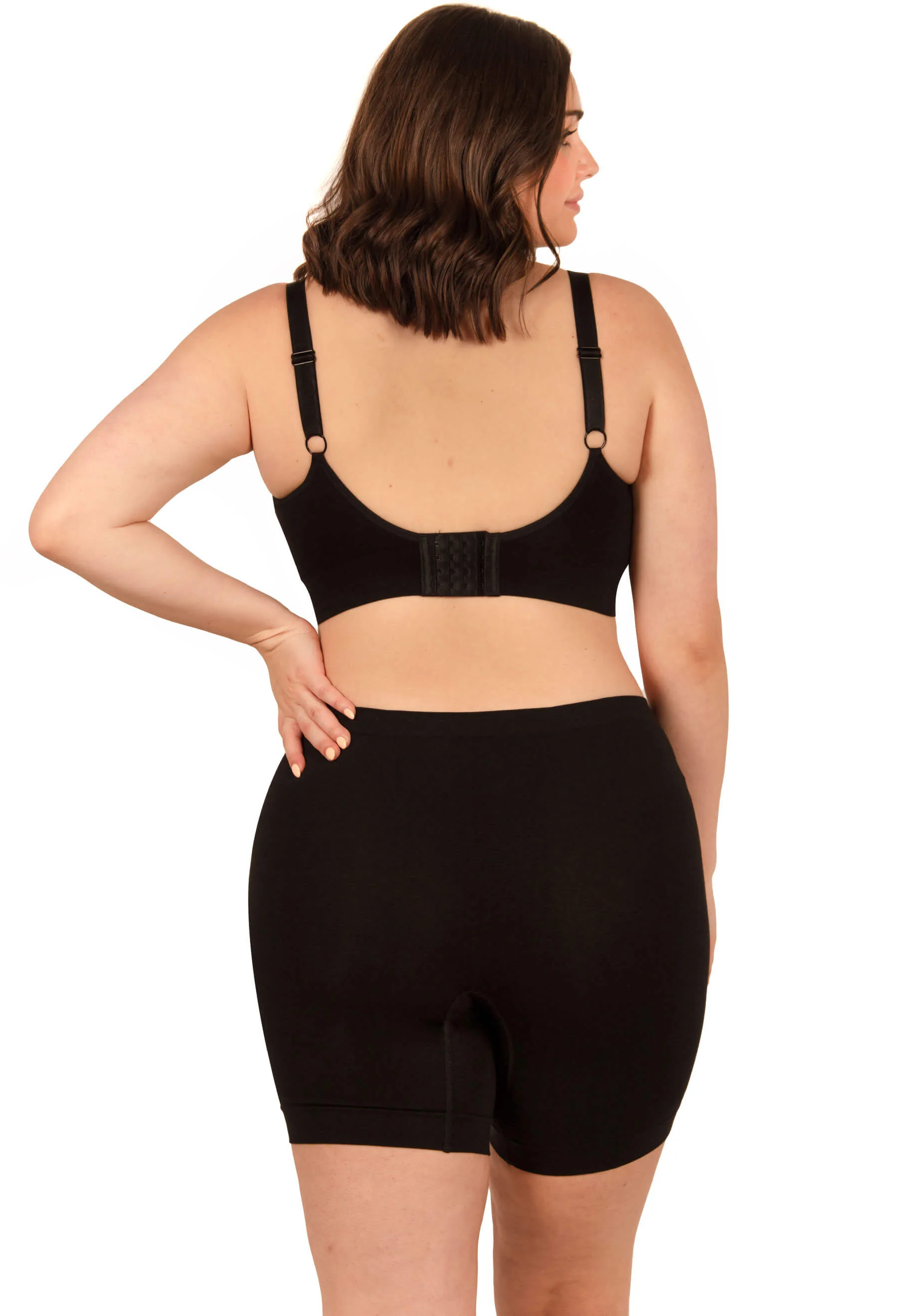 Travel Essentials - Anti Chafing Midi Cotton Rich Shorts - Image 8