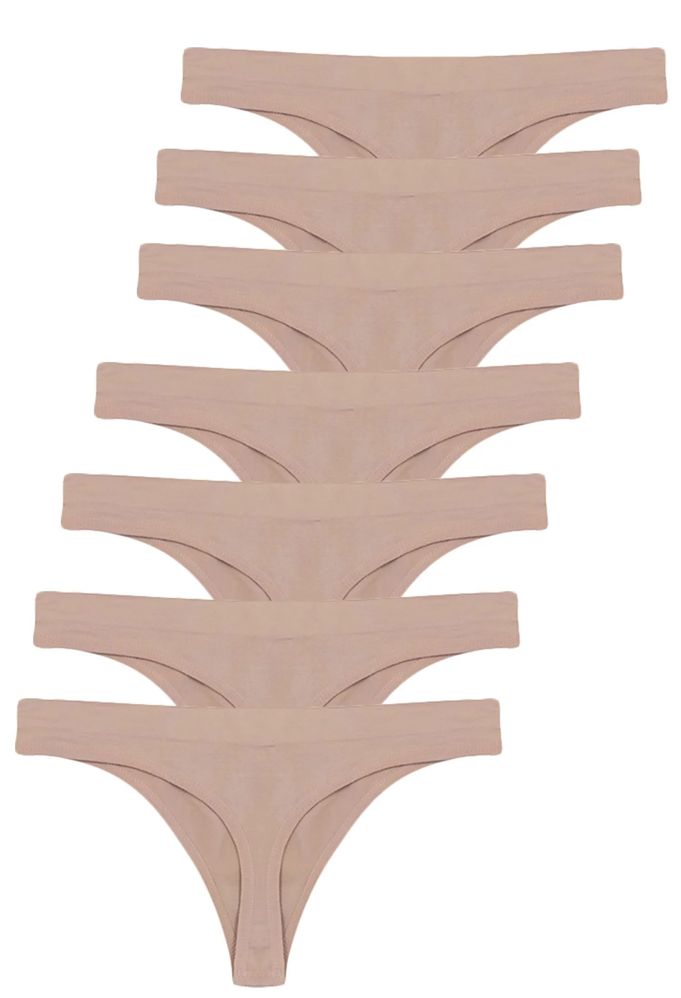 Travel Essentials - Seamless G String - Stretch Comfort 7 Pack - Image 11