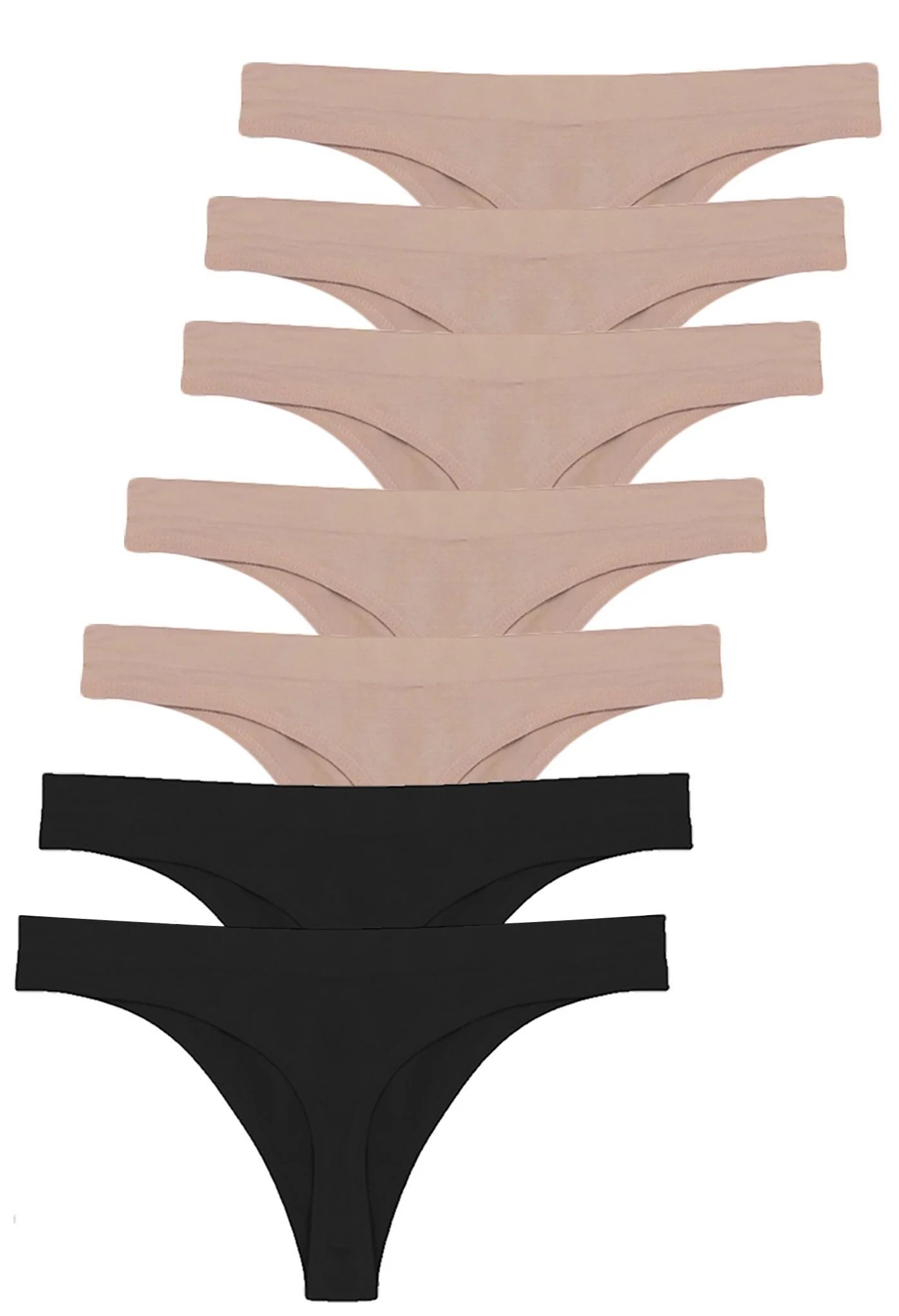 Travel Essentials - Seamless G String - Stretch Comfort 7 Pack - Image 12