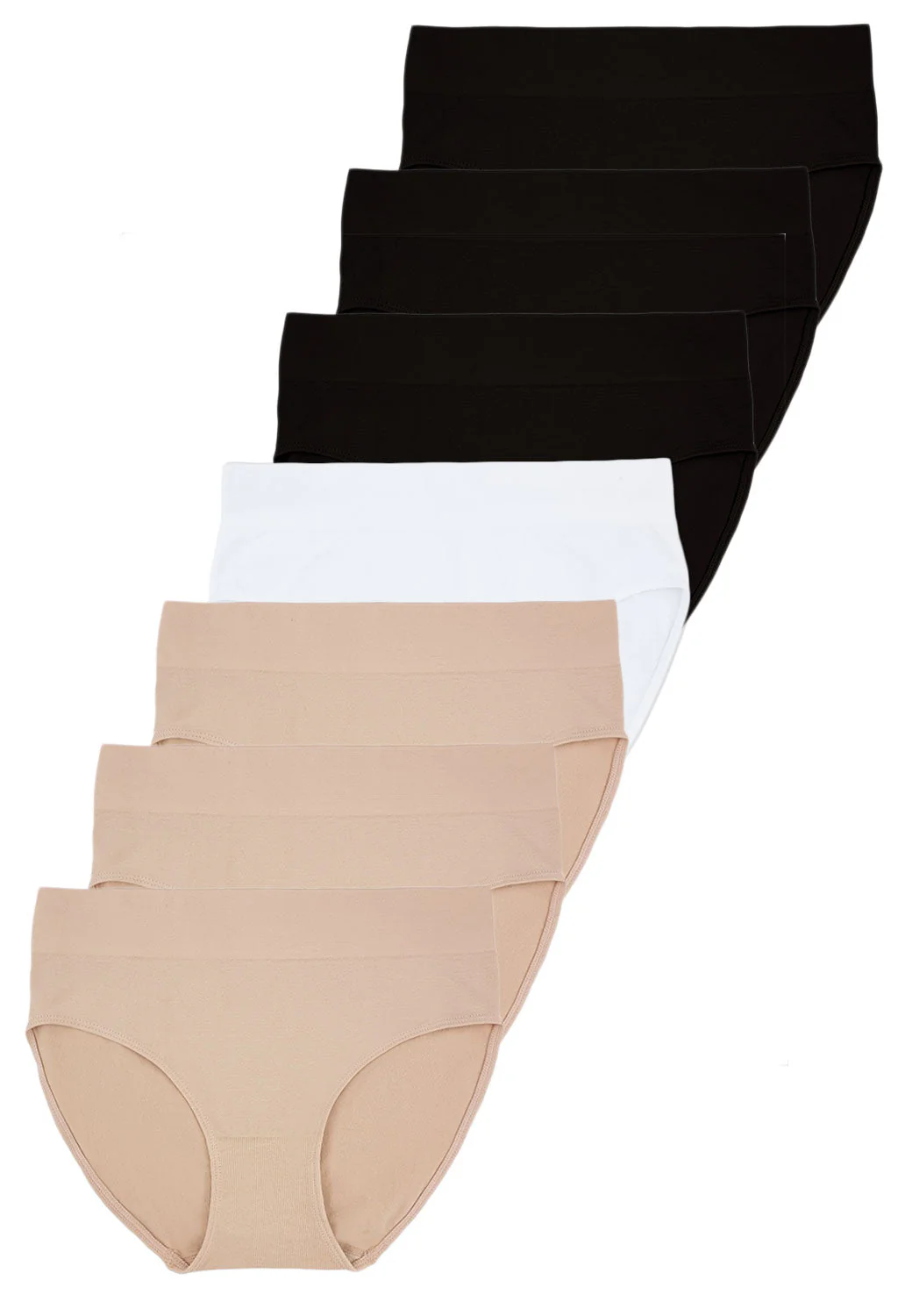 Travel-Ready Comfort: 7-Pack High-Cut Briefs - Image 14