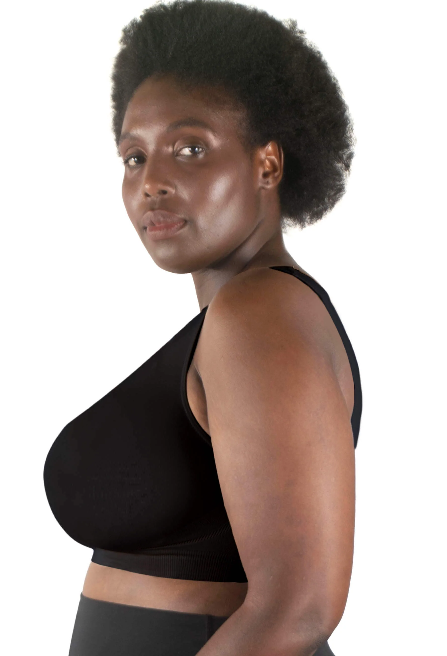 Travel Wire Free High Back Pull On Crop Top - Image 11