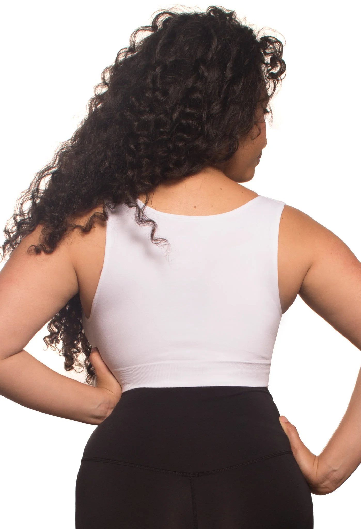 Travel Wire Free High Back Pull On Crop Top - Image 5