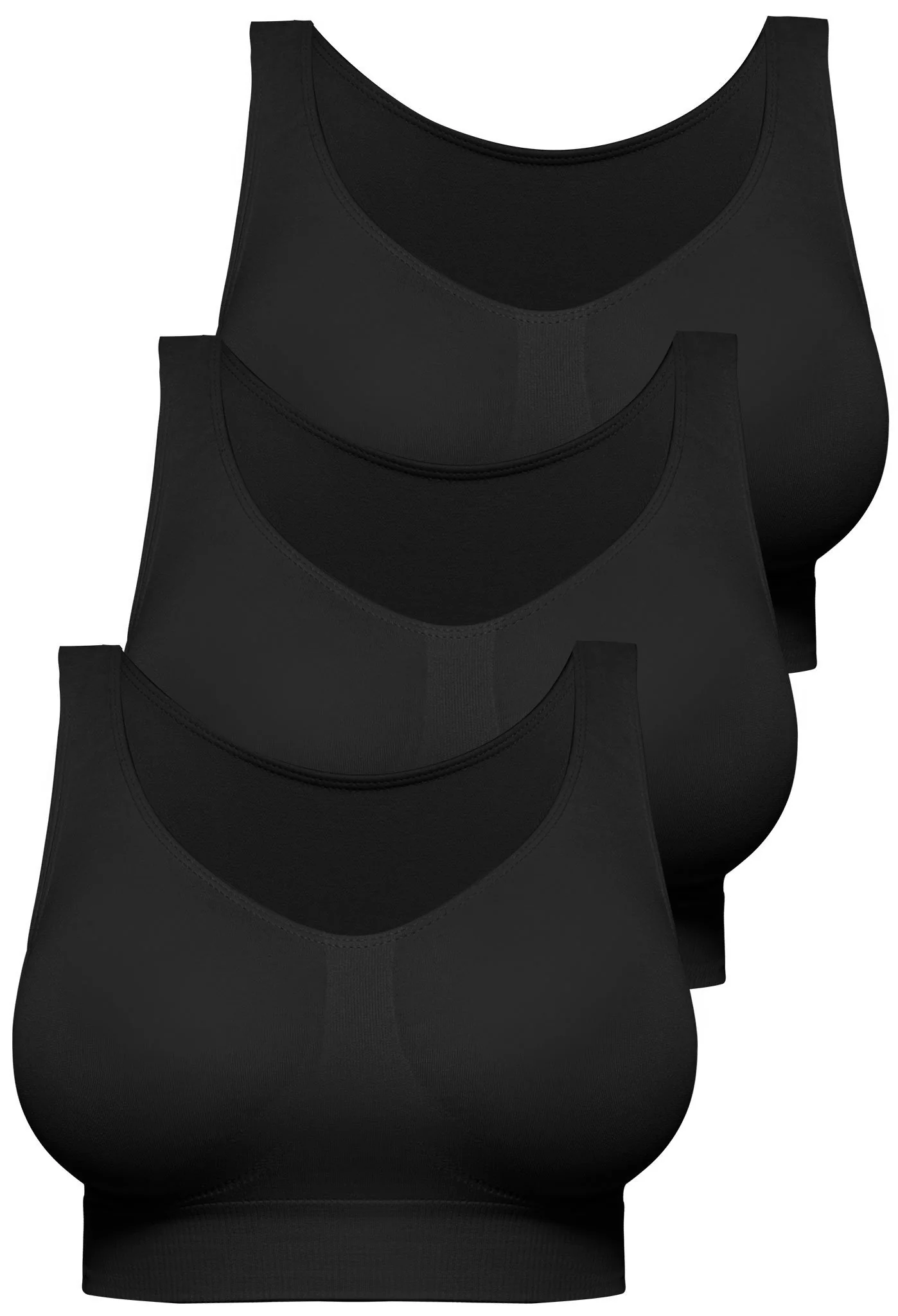 Travel Wire Free High Back Pull On Crop Top Set - Image 11