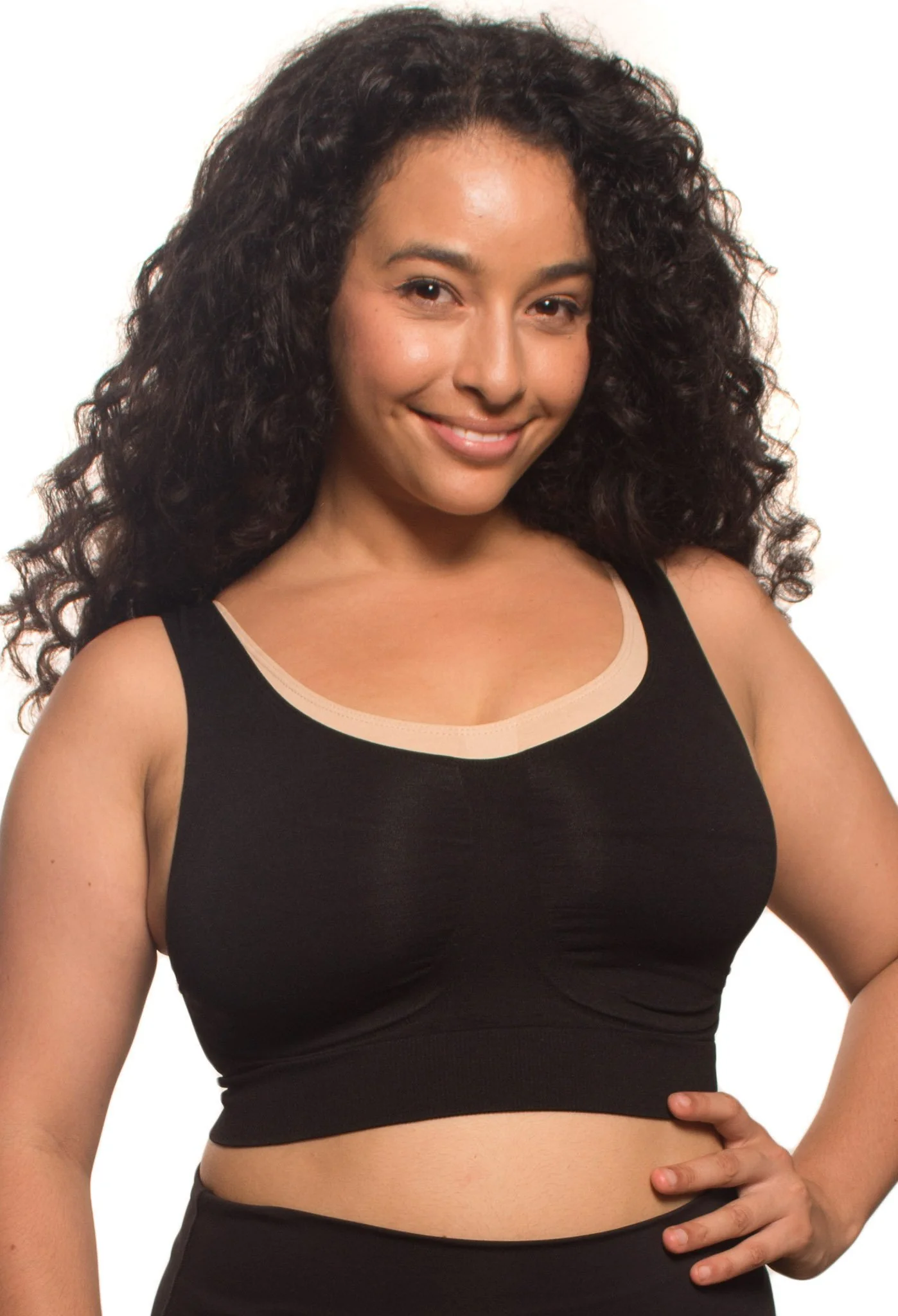 Travel Wire Free High Back Pull On Crop Top Set - Image 7