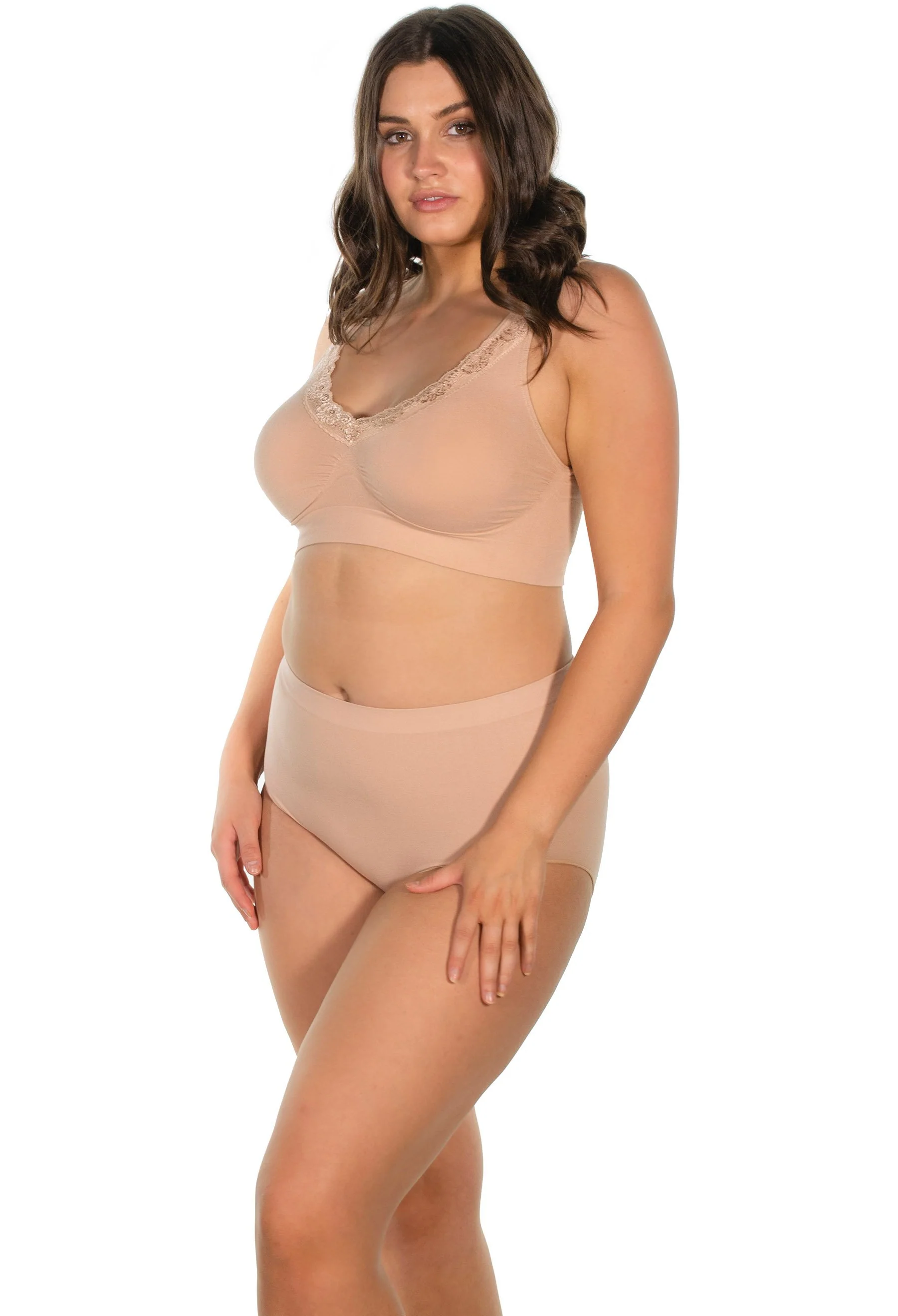 Travel-Ready Comfort: Wireless Cotton Rich Bra - Image 13