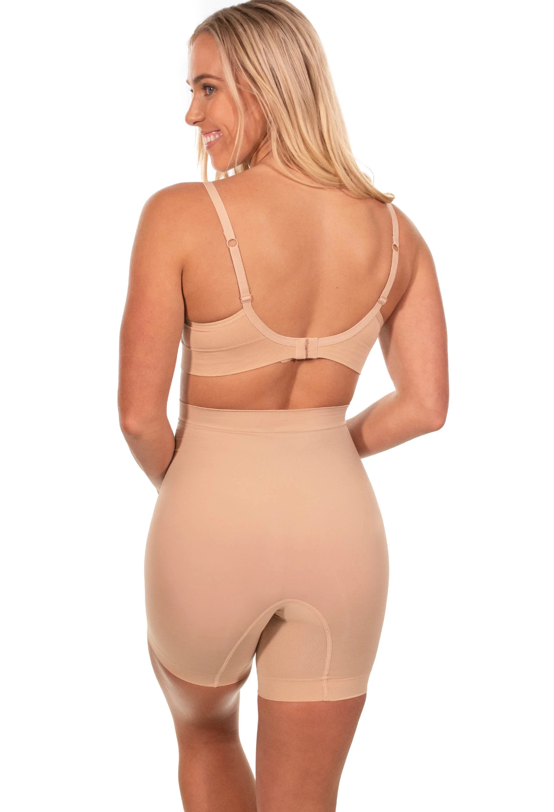 All-Over Tummy & Thigh Firm Control Shaping Shorts - Image 5