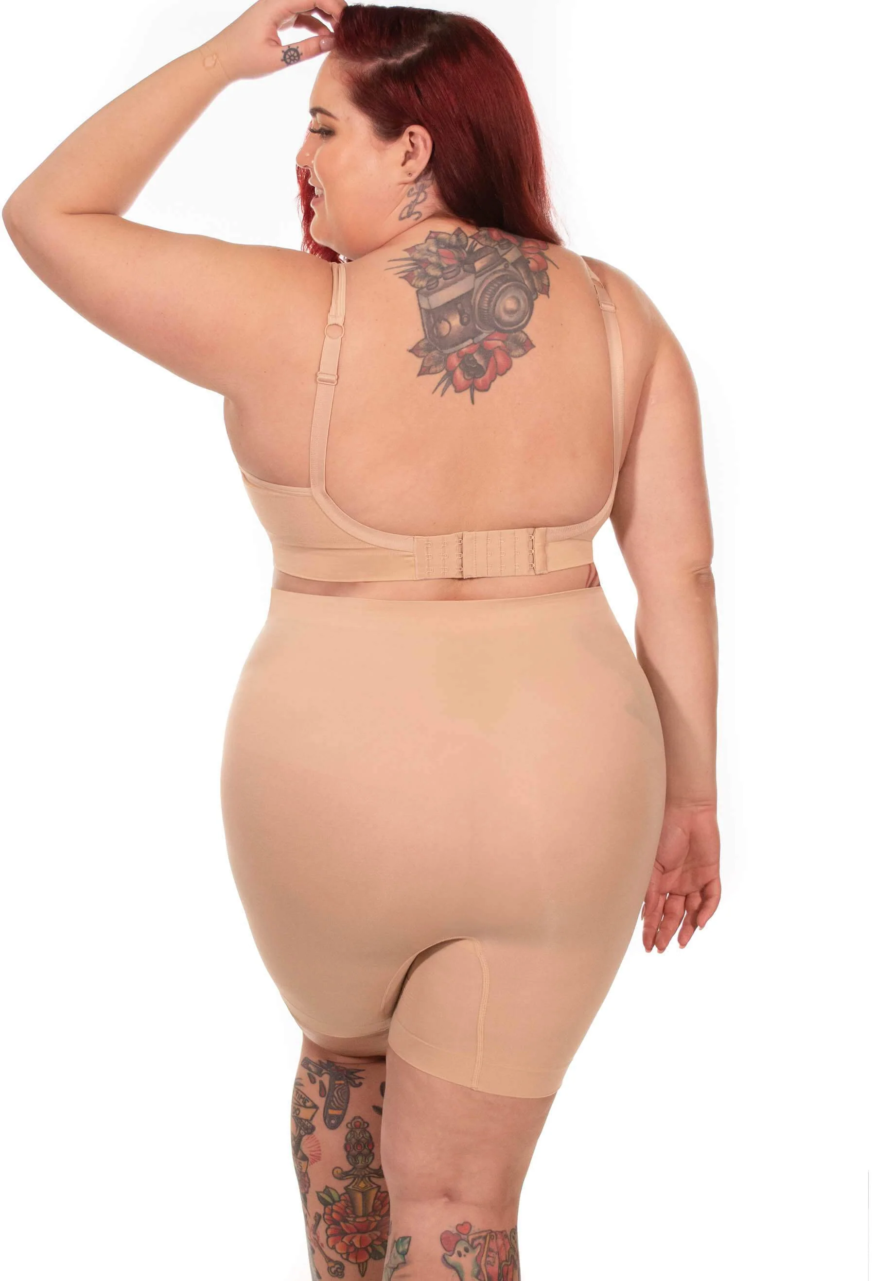 All-Over Tummy & Thigh Firm Control Shaping Shorts - Image 8