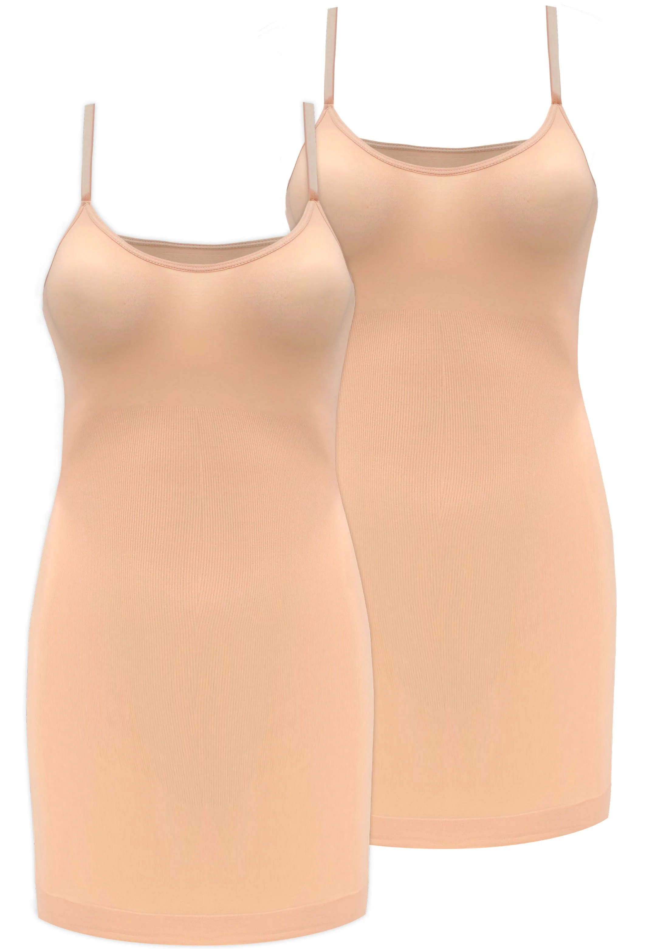 Ultra Light Shaping Curvy Cami Slip - 2 Pack - Image 7
