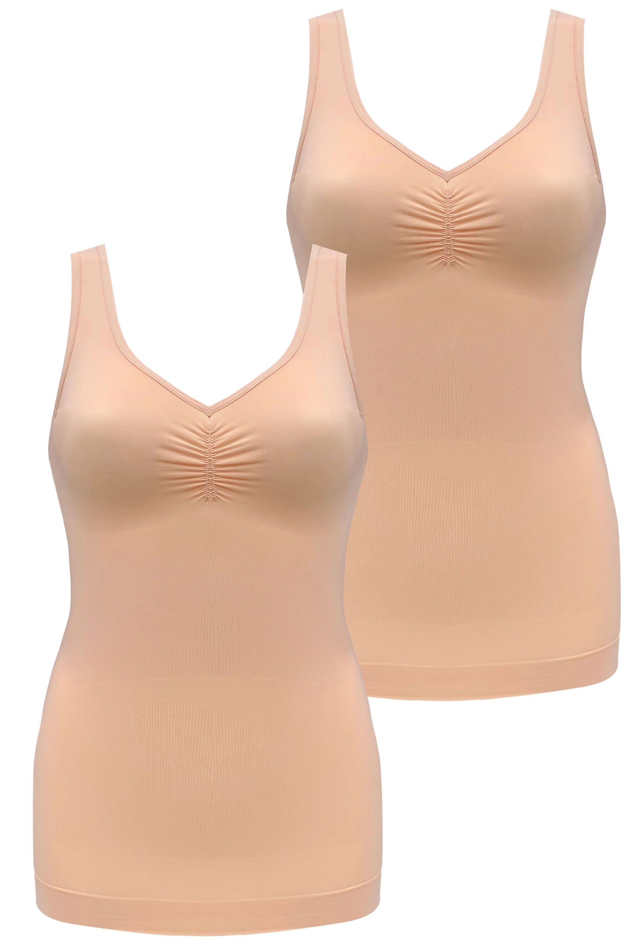 Ultra Light Shaping Curvy V-Tank - 2 Pack - Image 12