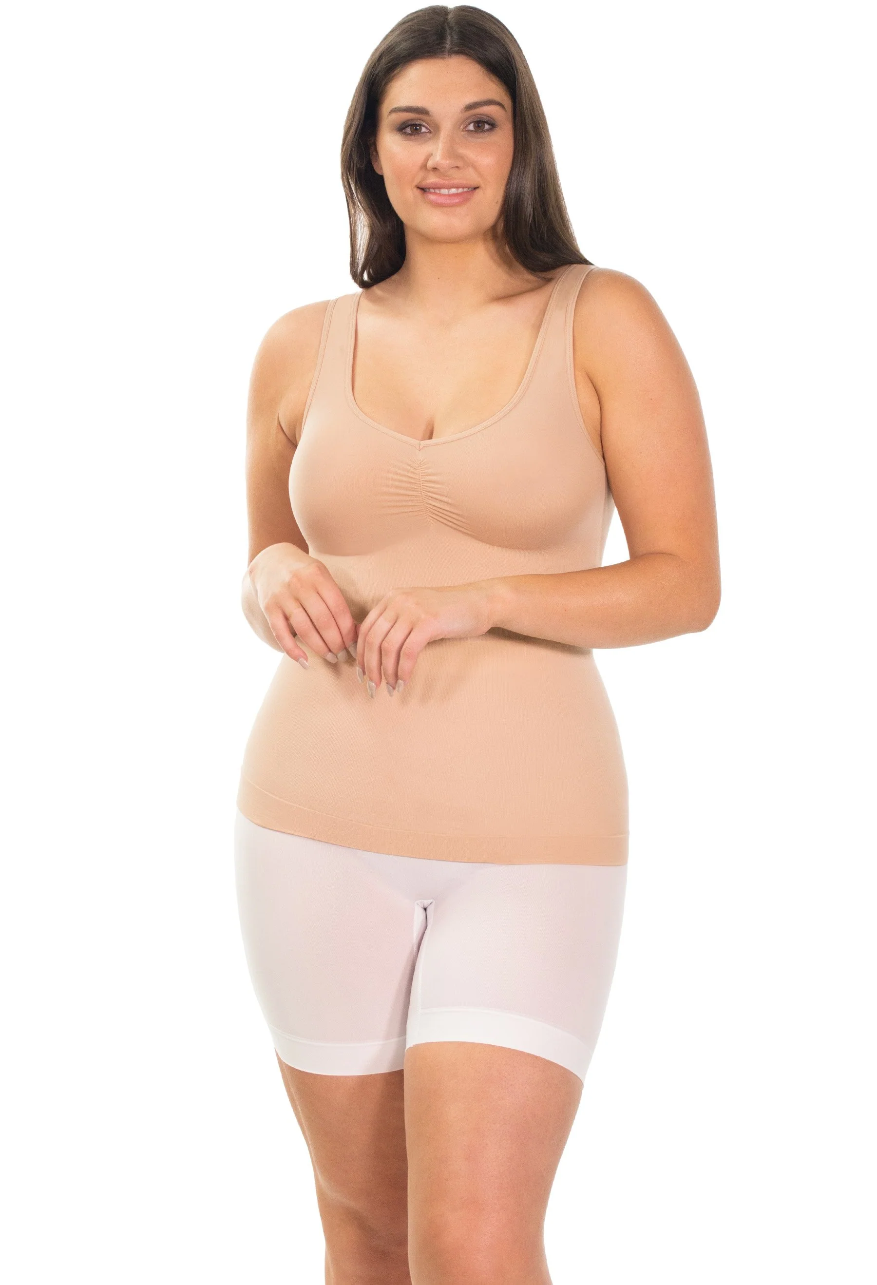 Ultra Light Shaping Curvy V-Tank - 2 Pack - Image 5