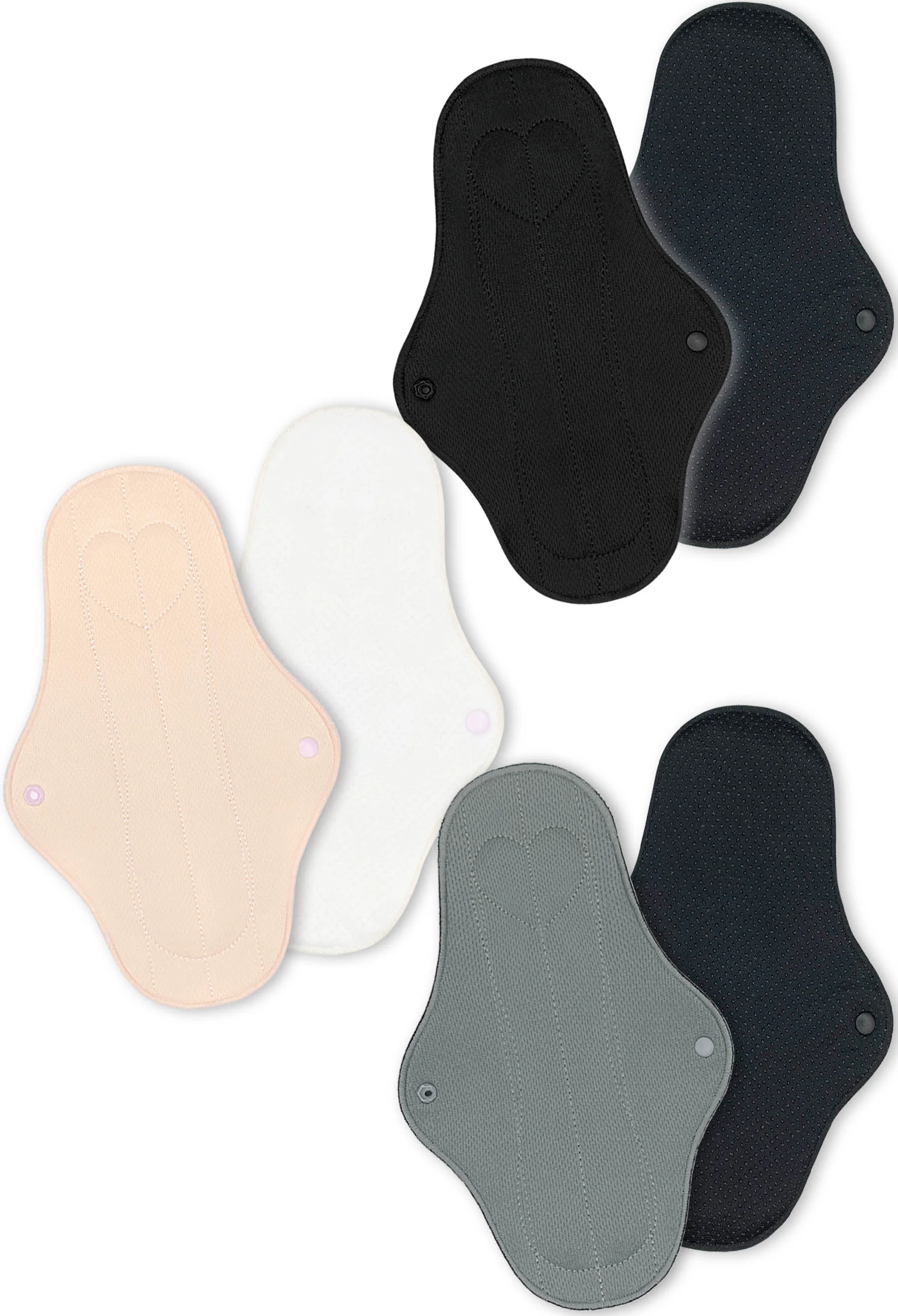 Ultra Thin Long Reusable Panty Liner With Wings - 10 Pack - Image 4