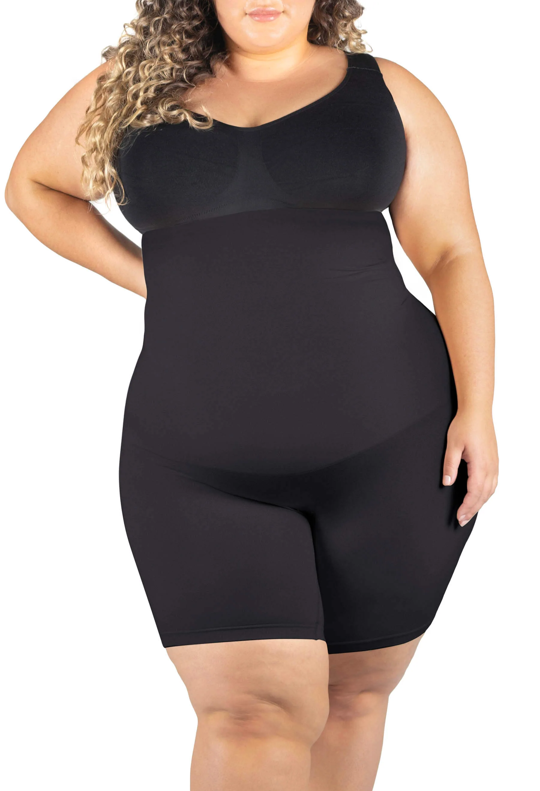 Curvy Stay Up Shaping Shorts - Image 9
