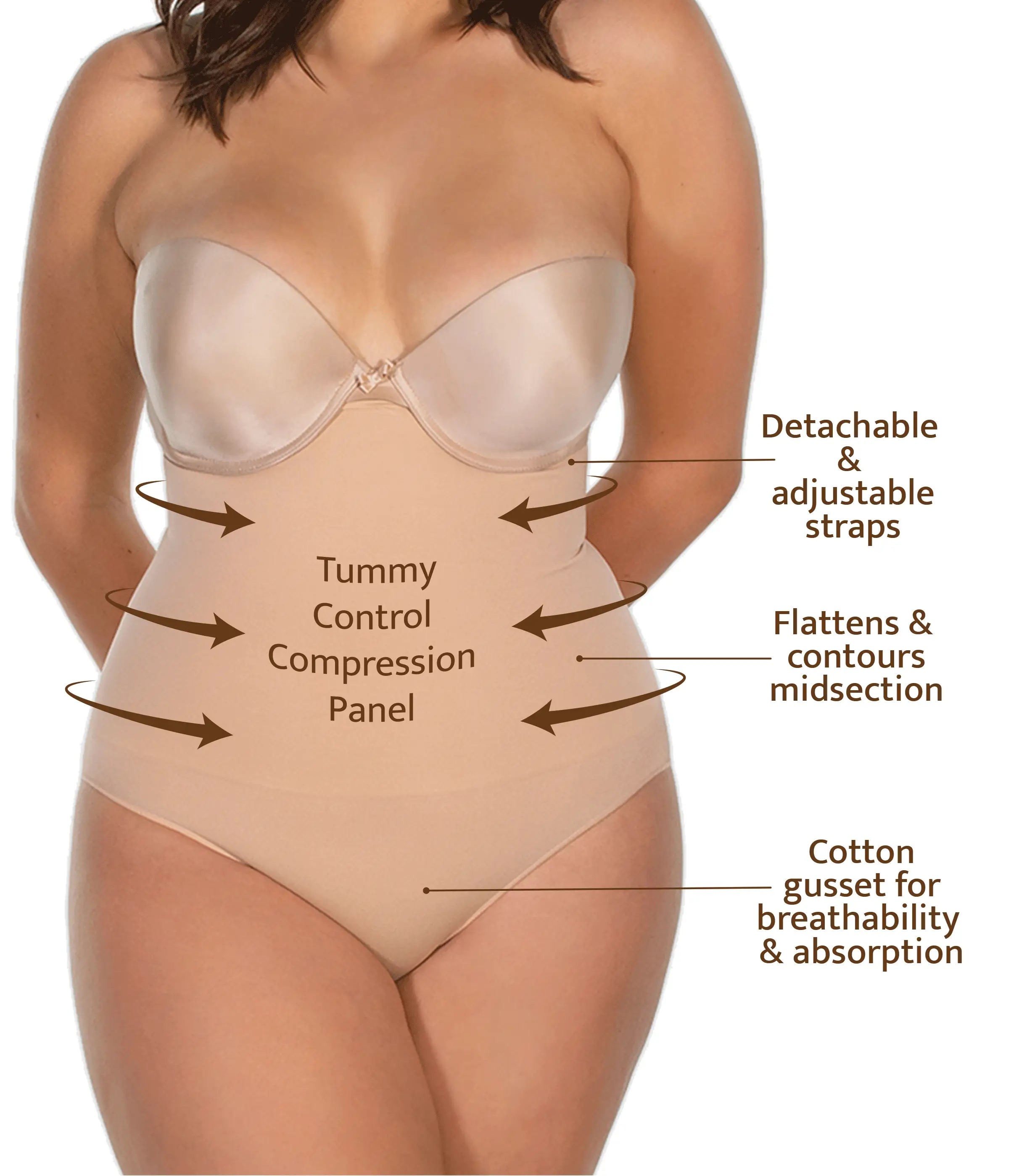 Underbust Stay Up Shaping G String - Image 3