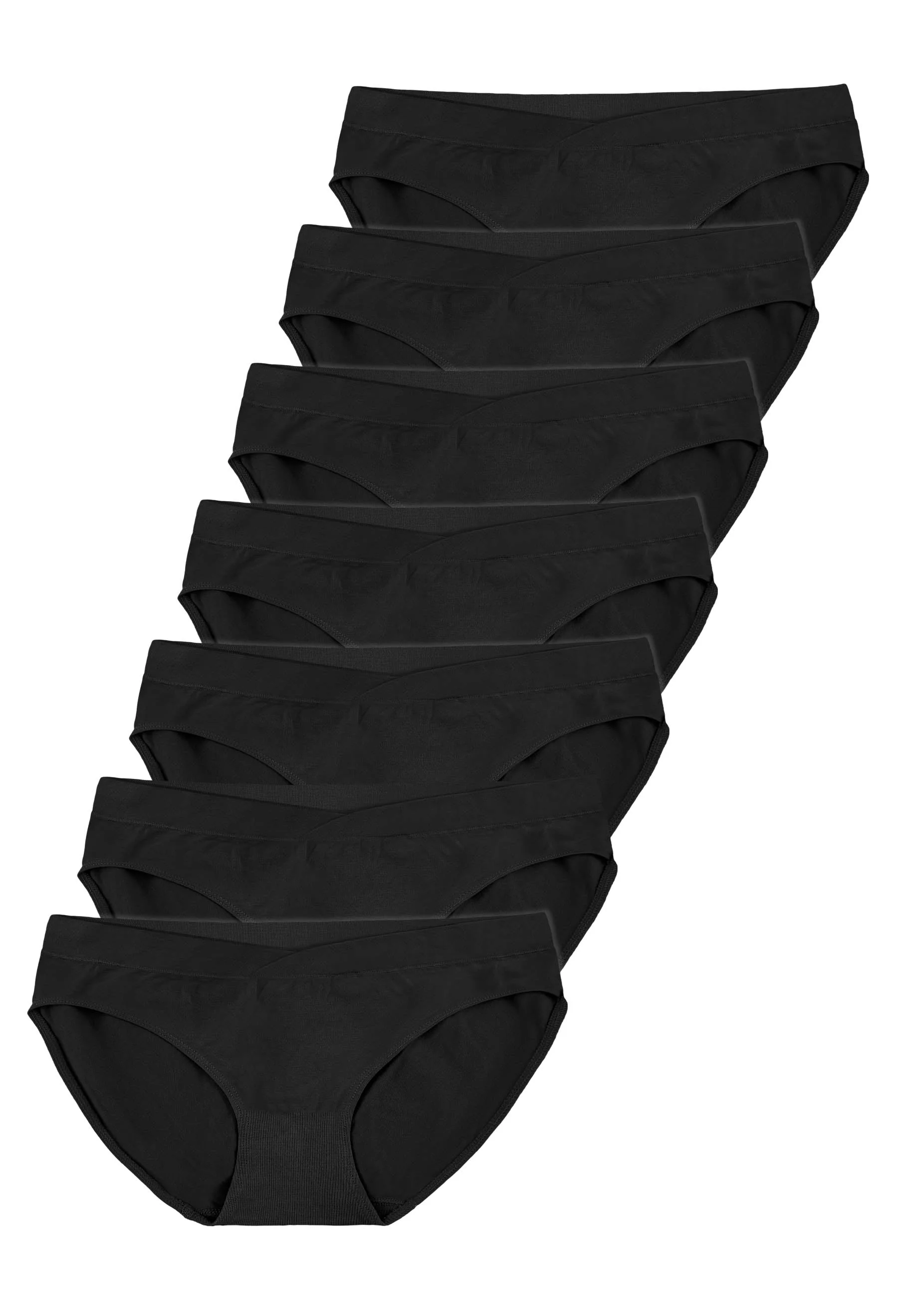 Seamless Soft & Stretchy Bamboo V Bikini - 7 Pack - Image 12
