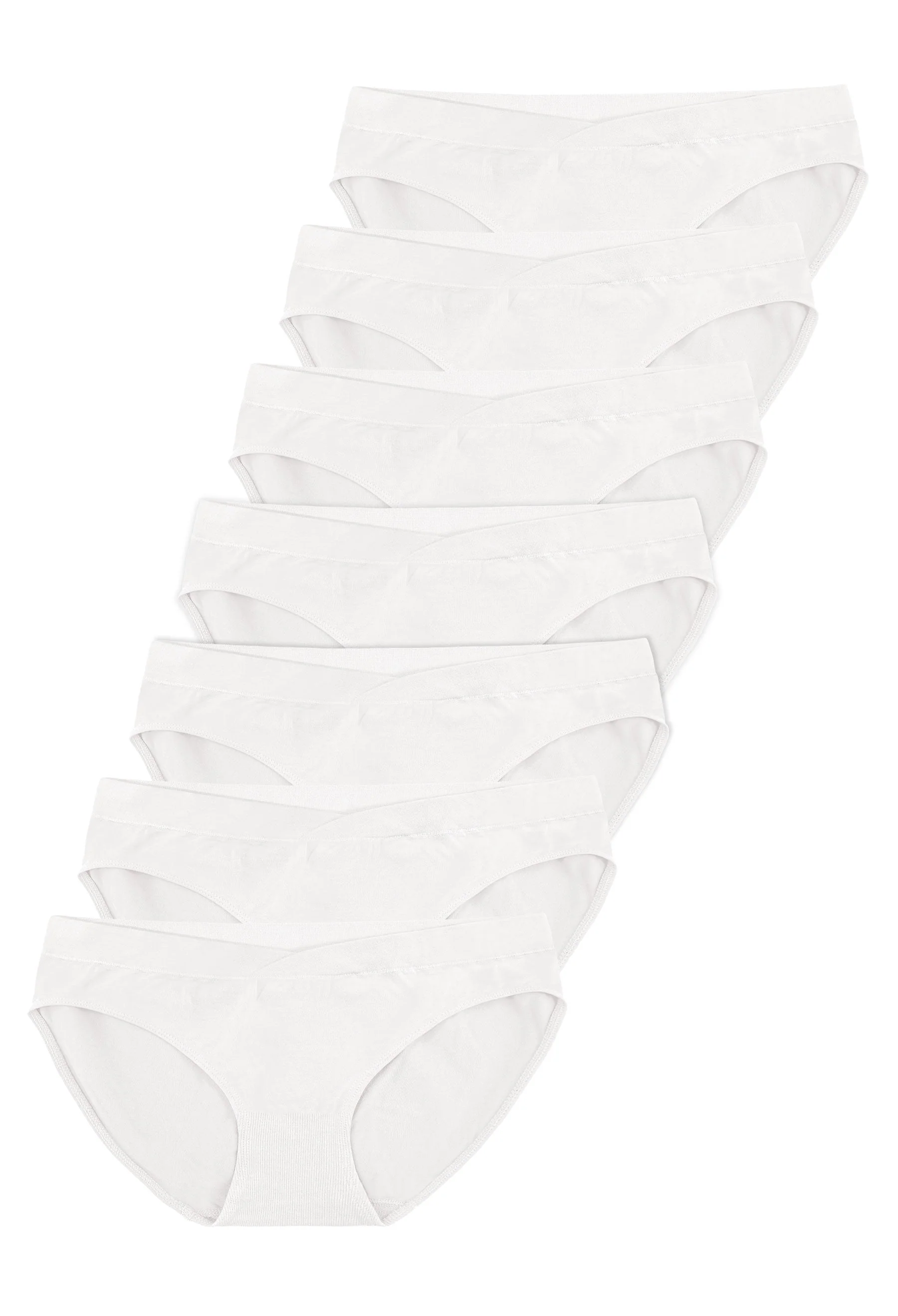 Seamless Soft & Stretchy Bamboo V Bikini - 7 Pack - Image 13